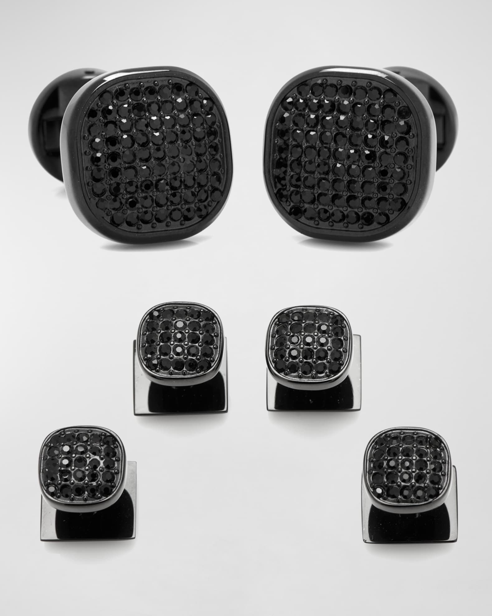Cufflinks Inc. Pave Crystal Cuff Link Stud Set Neiman Marcus