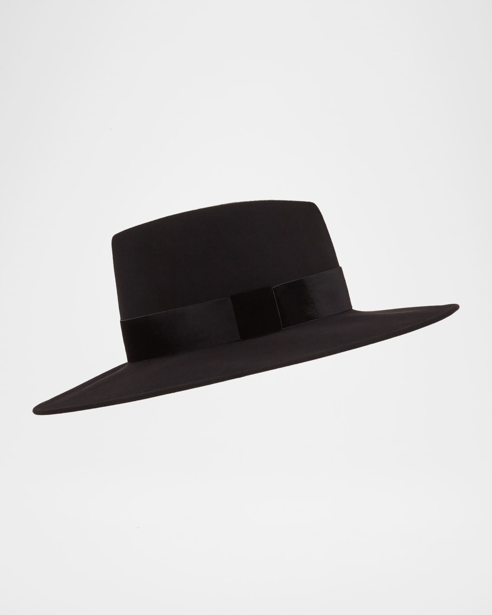 Eugenia Kim Harlowe Wool Panama Hat w/ Velvet Ribbon