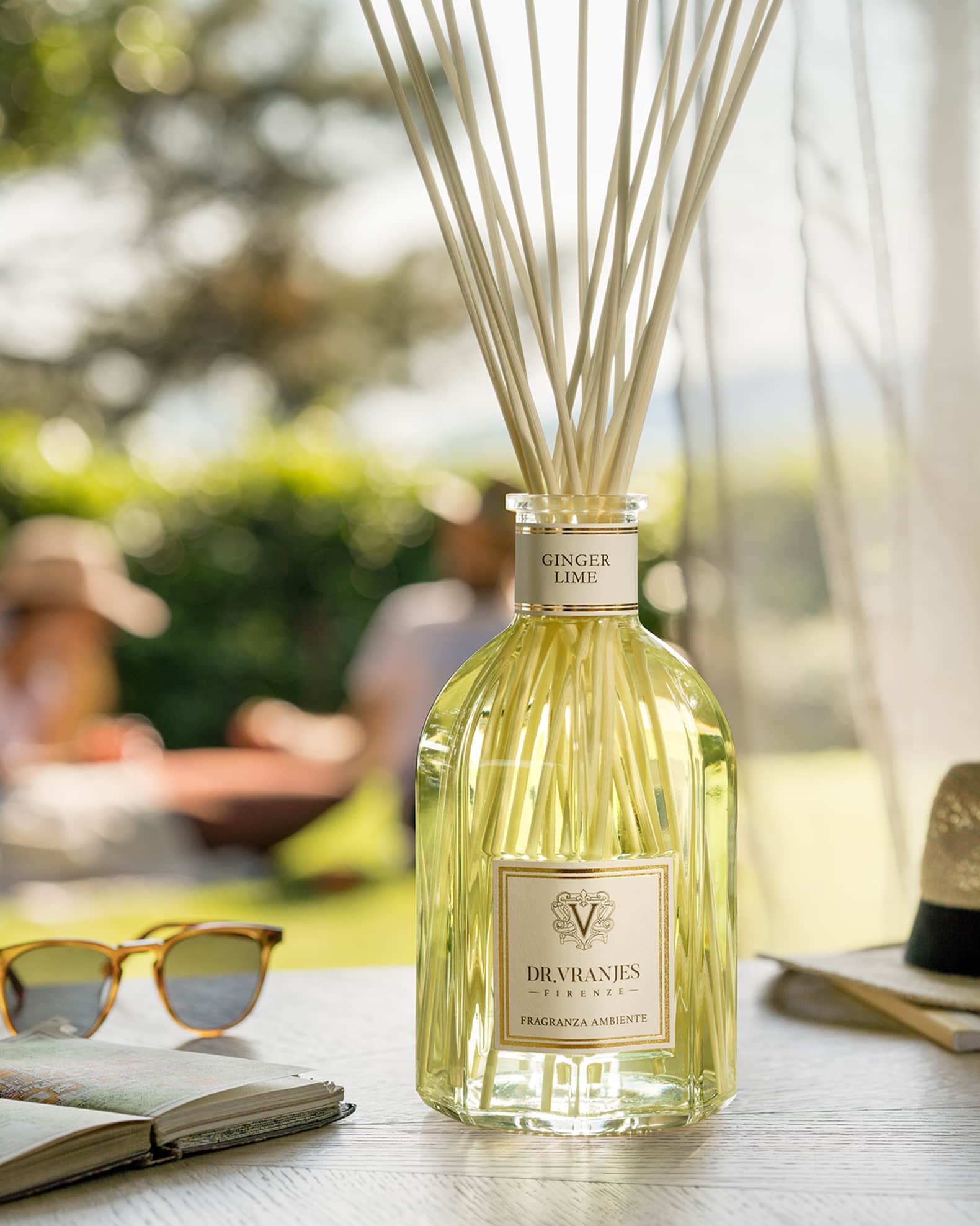 フレグランス Dr. Vranjes Firenze Ginger Lime Glass Bottle Home Fragrance, 8.5