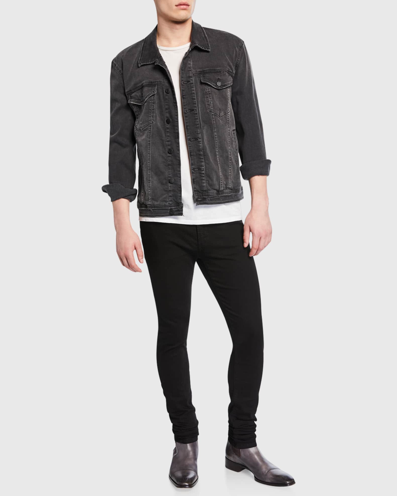 monfrere Men's Greyson Skinny Fit Stretch Jeans | Neiman Marcus