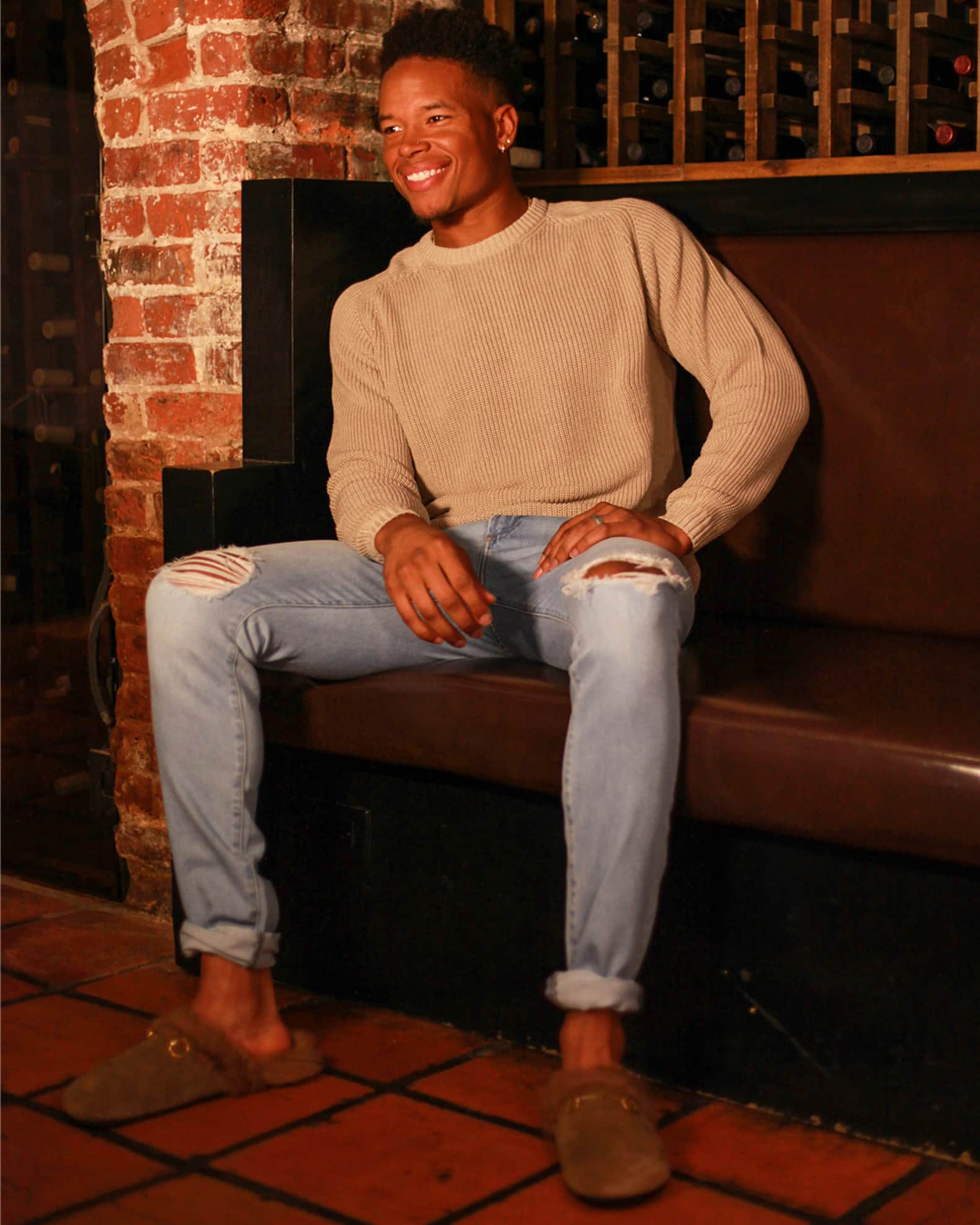 monfrere Men's Greyson Skinny Fit Stretch Jeans Neiman Marcus