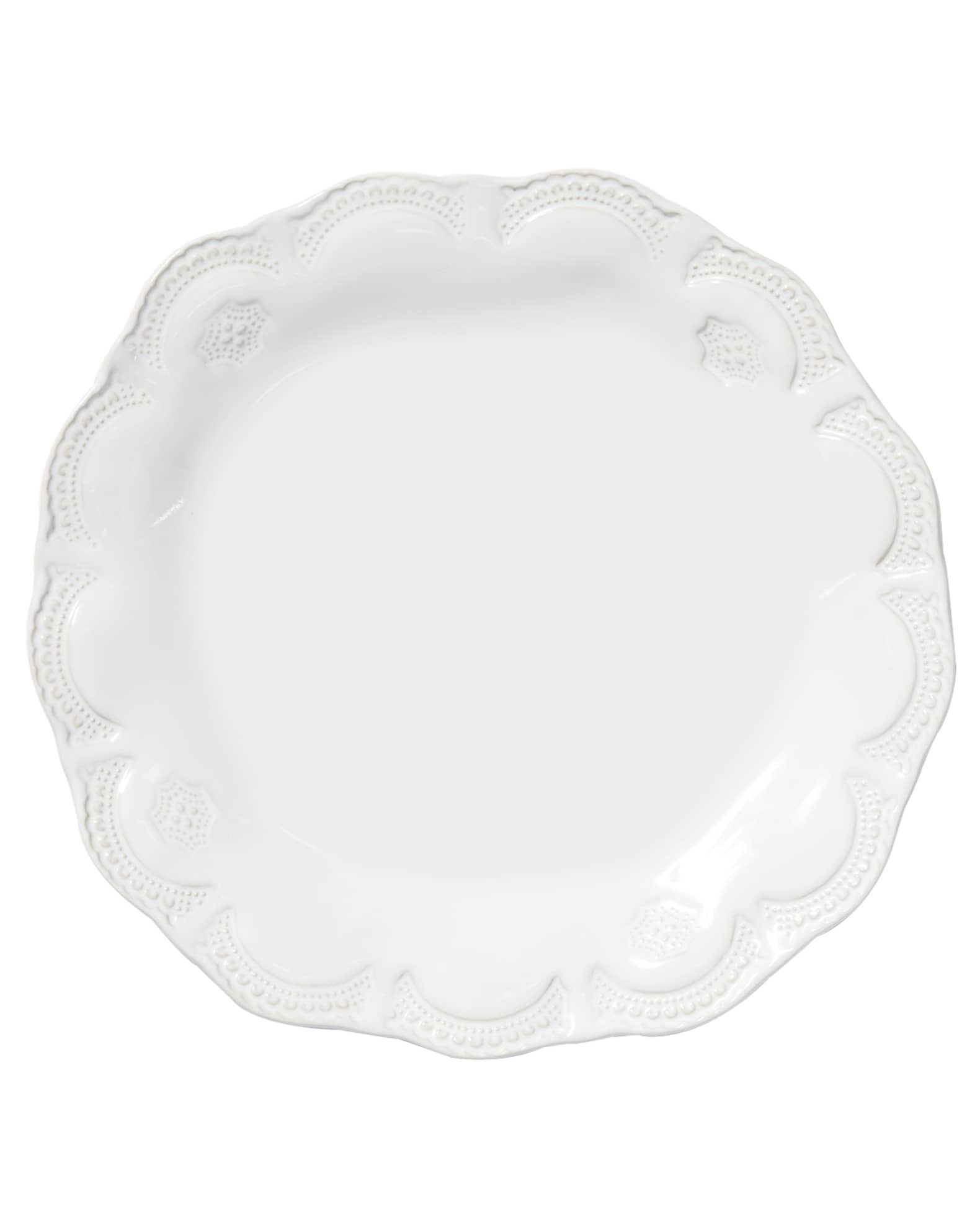 Incanto Stone Lace Dinner Plate, White 0