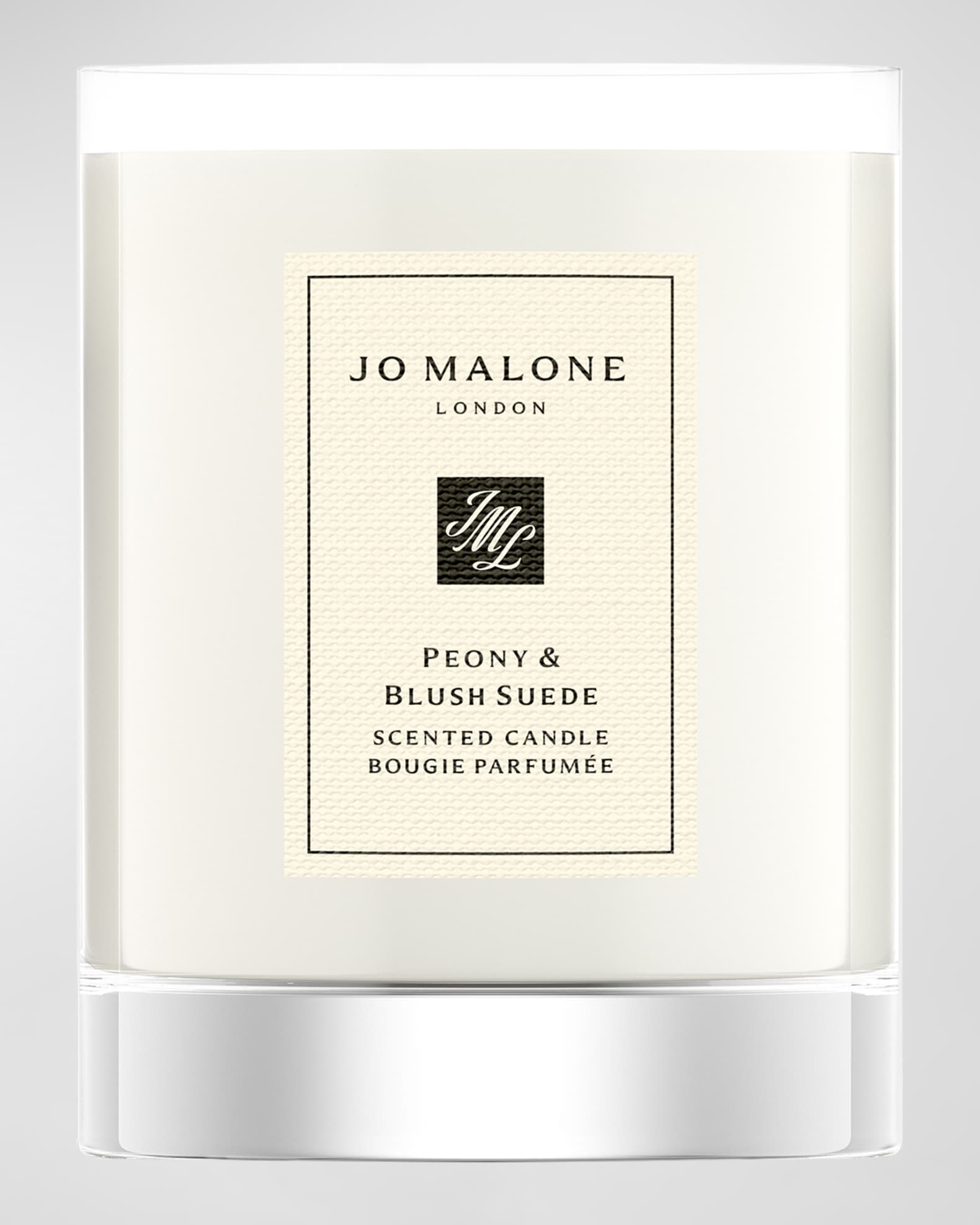 2.1 oz. Peony & Blush Suede Travel Candle 1