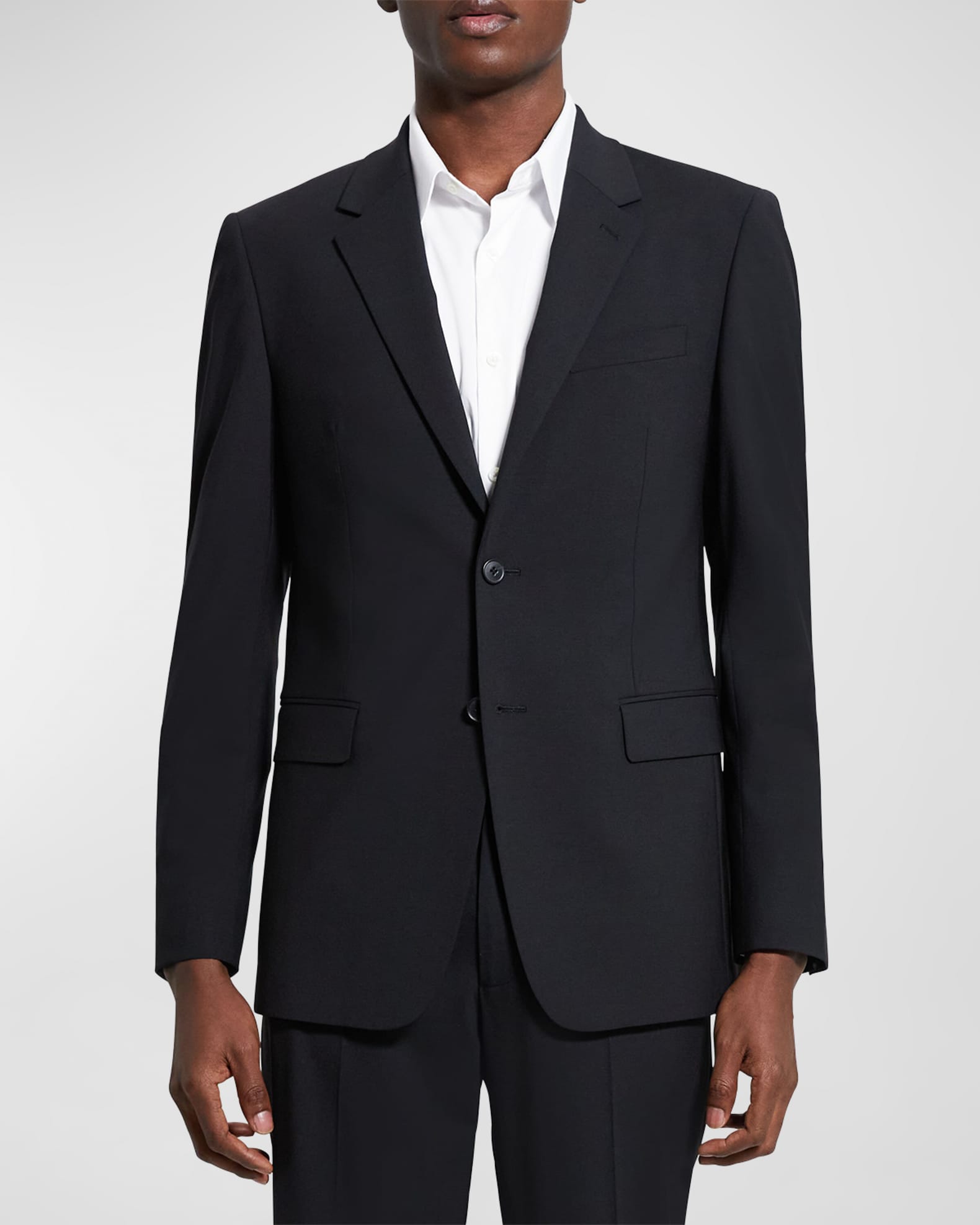 Louis Vuitton 2021 Flannel Tailored Sleeveless Cashmere Jumpsuit Light Grey