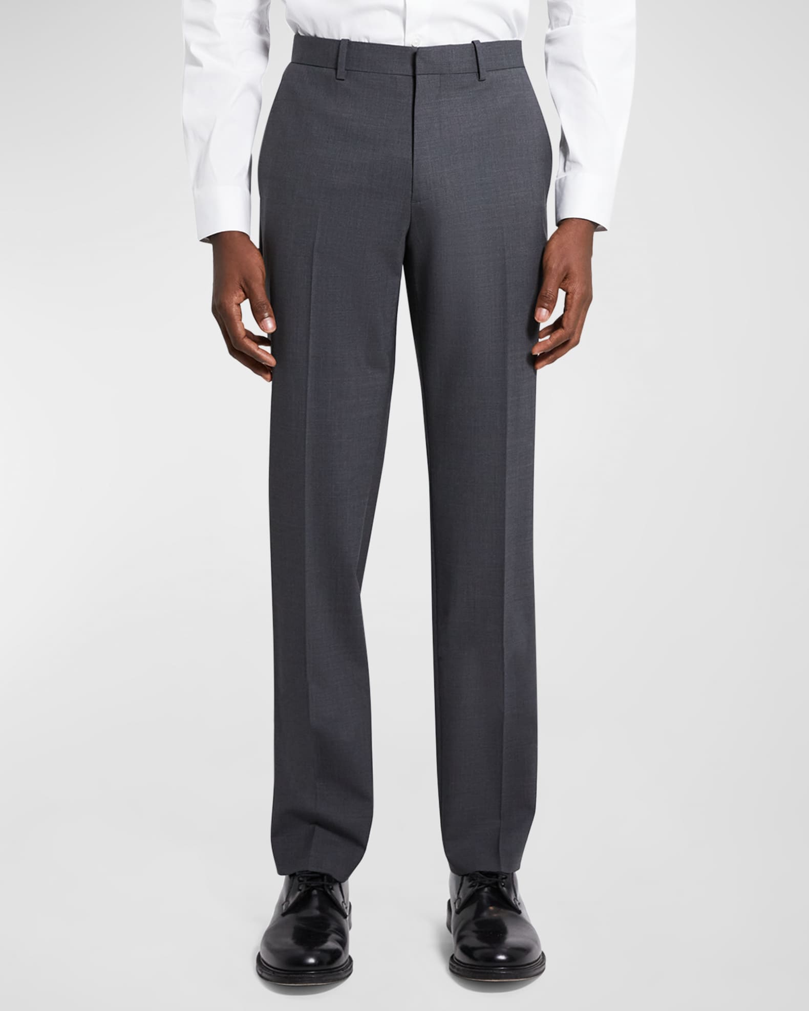 Theory Men's Mayer Pants in Stretch Wool | Neiman Marcus