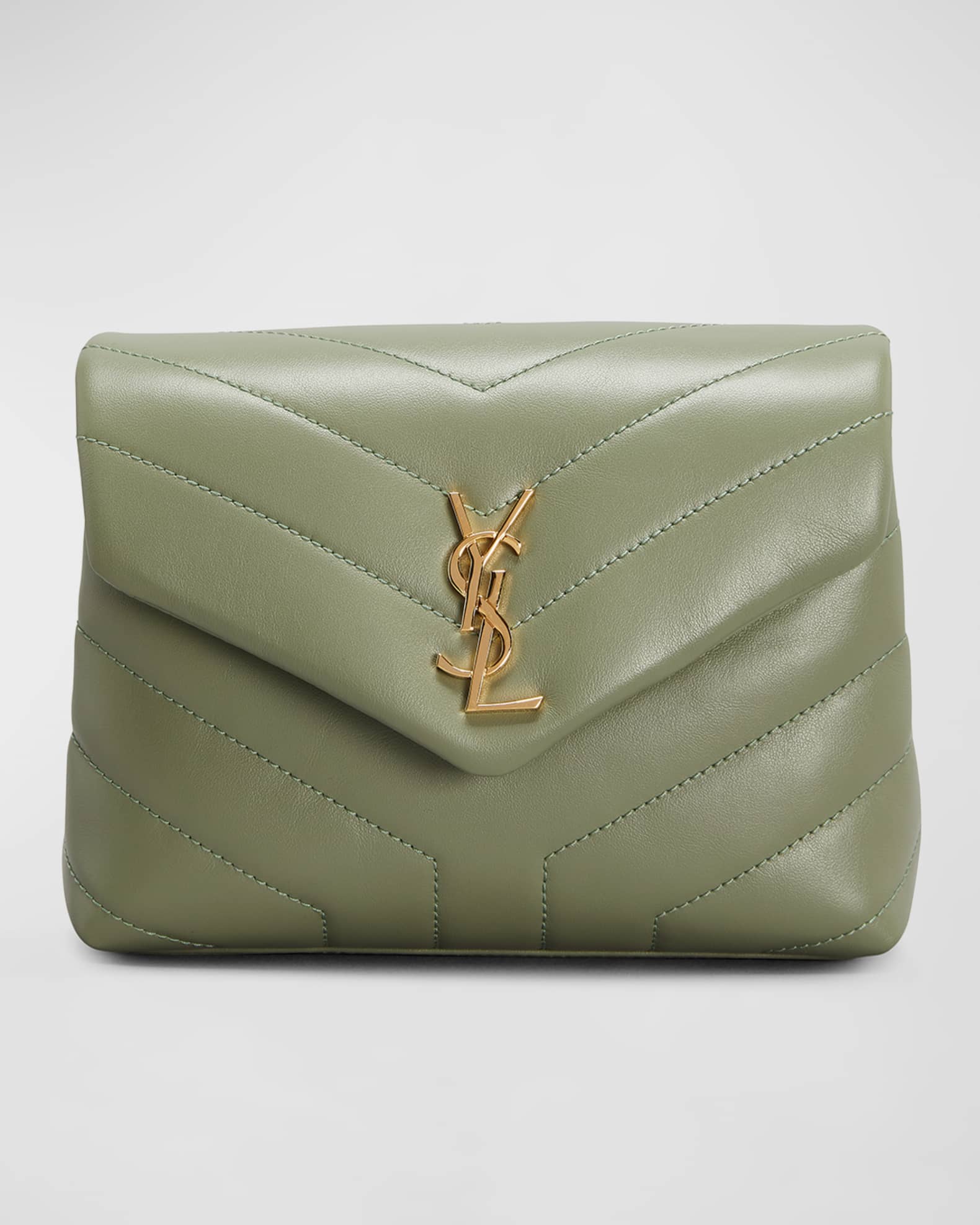 Sage green YSL Toy Loulou bag