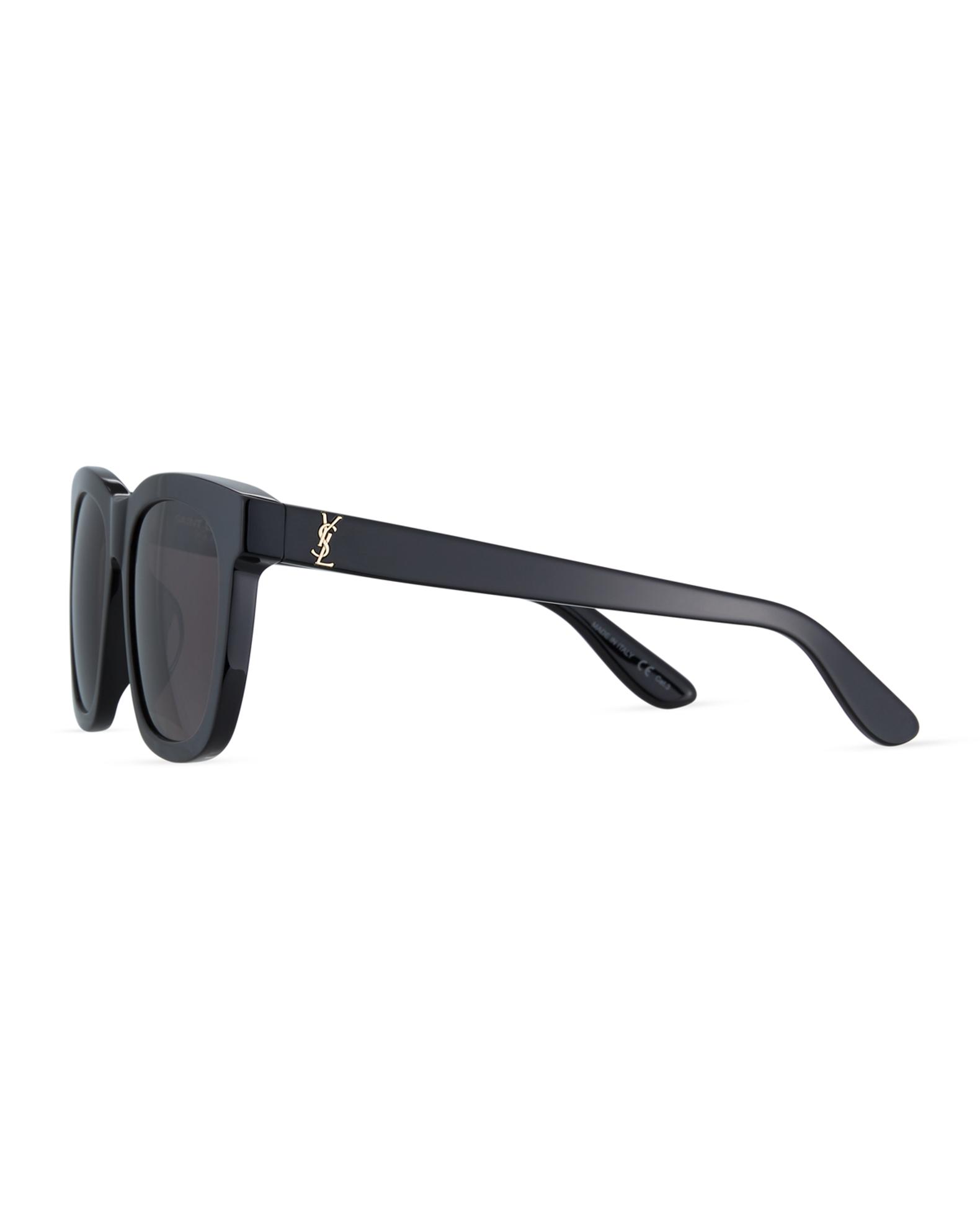 Saint Laurent SL M24K Oversize Square Acetate Sunglasses | Neiman