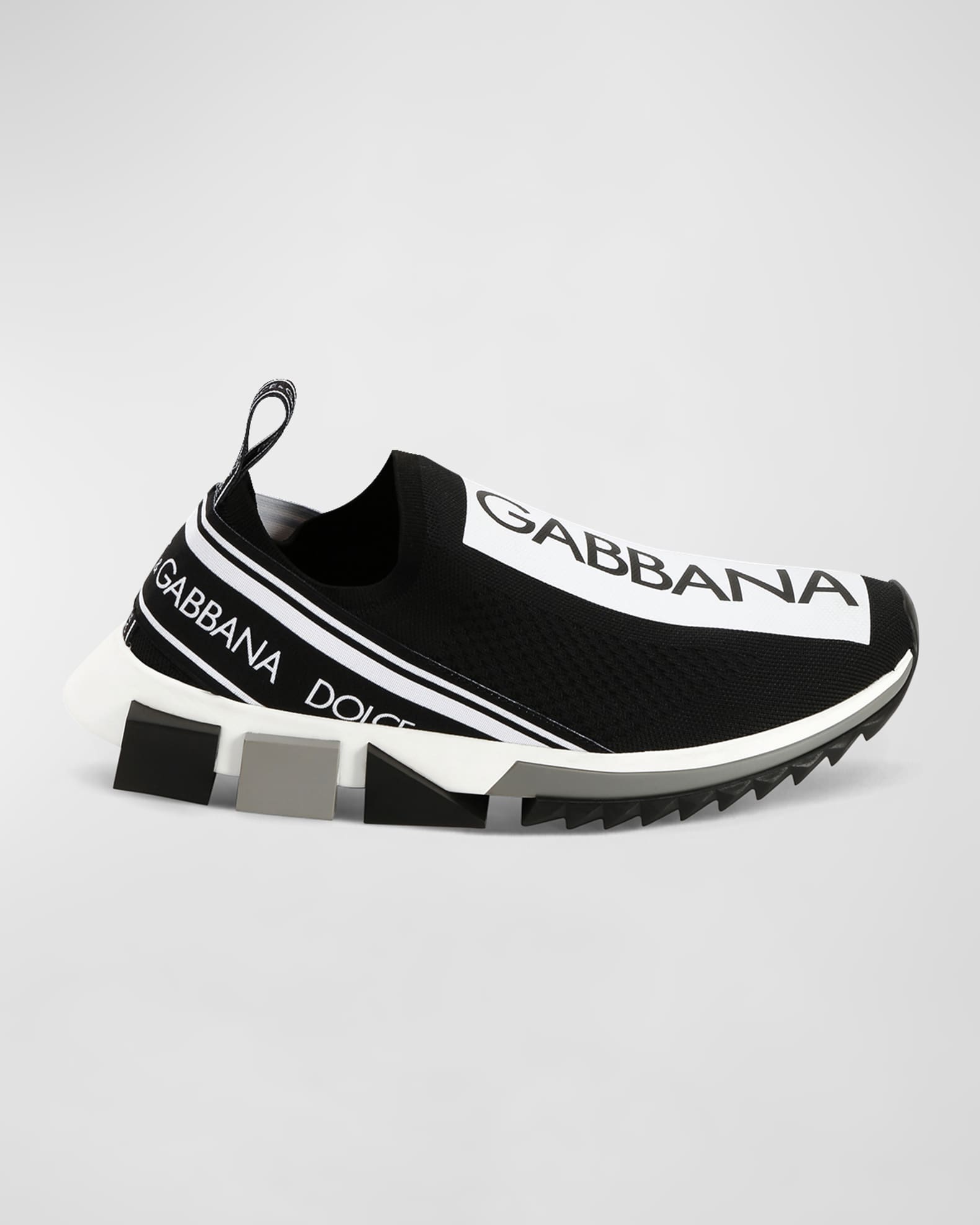 Men's Sorrento Logo-Stripe Sock Sneakers