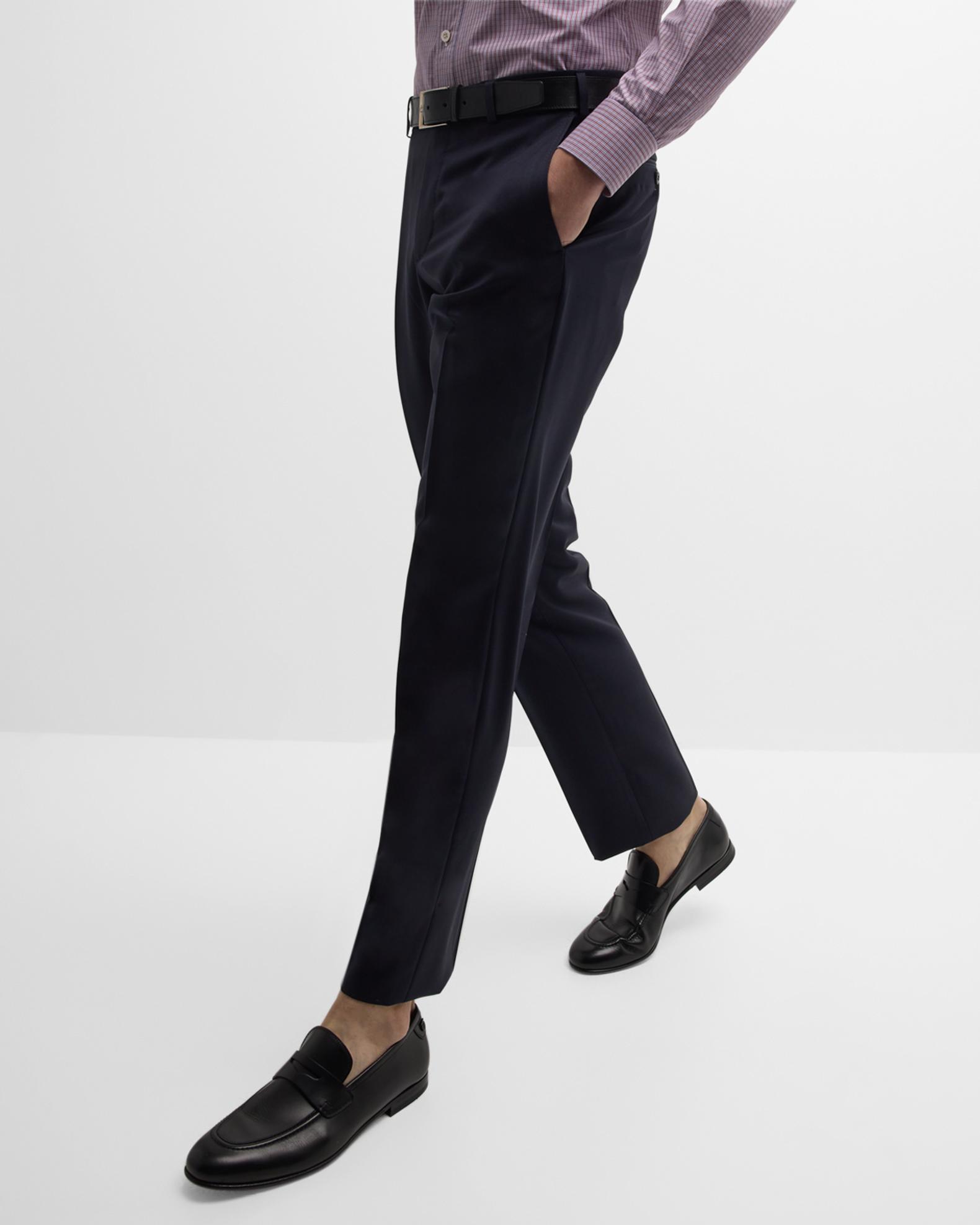 neima marcus × zanella × lolo piana パンツ Zanella Men's Devon Wool Serge Trousers | Neiman Marcus
