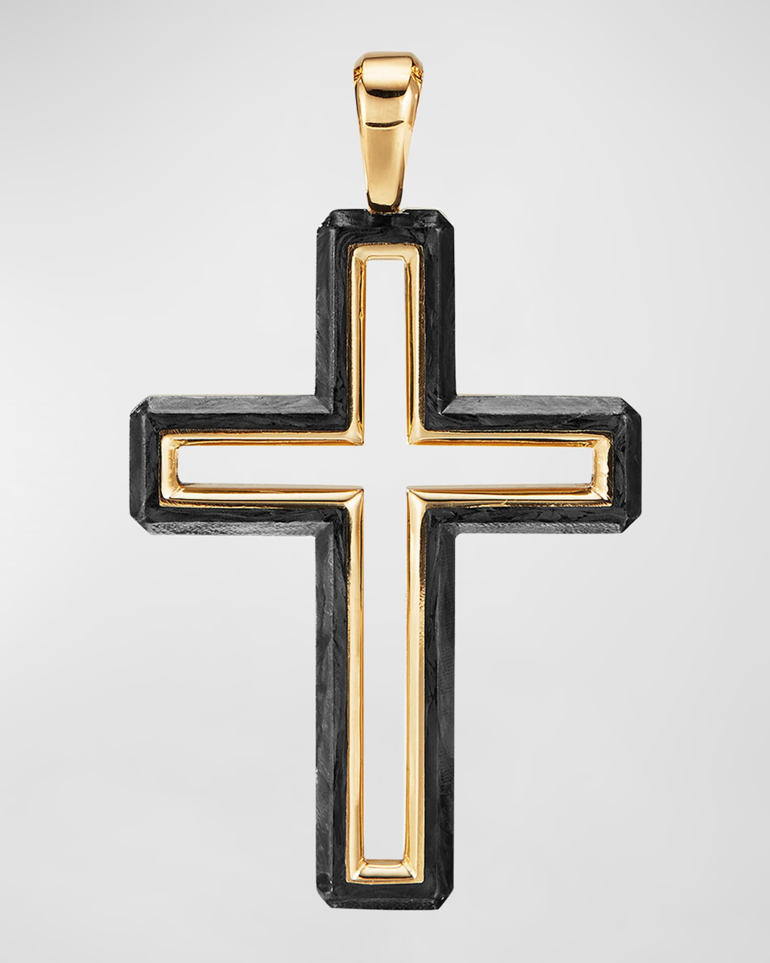 David yurman forged carbon cross on sale