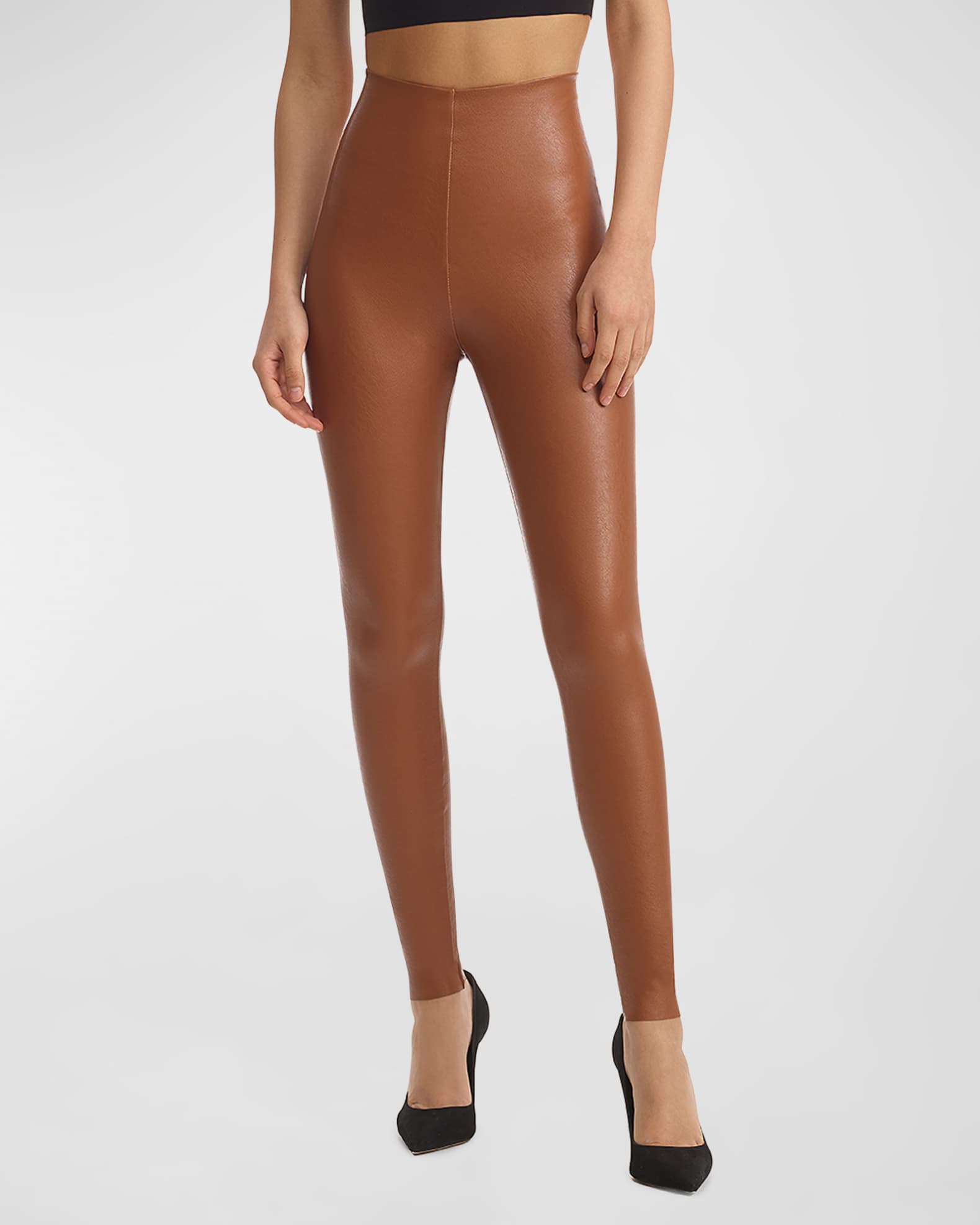 Neiman marcus leather leggings hotsell