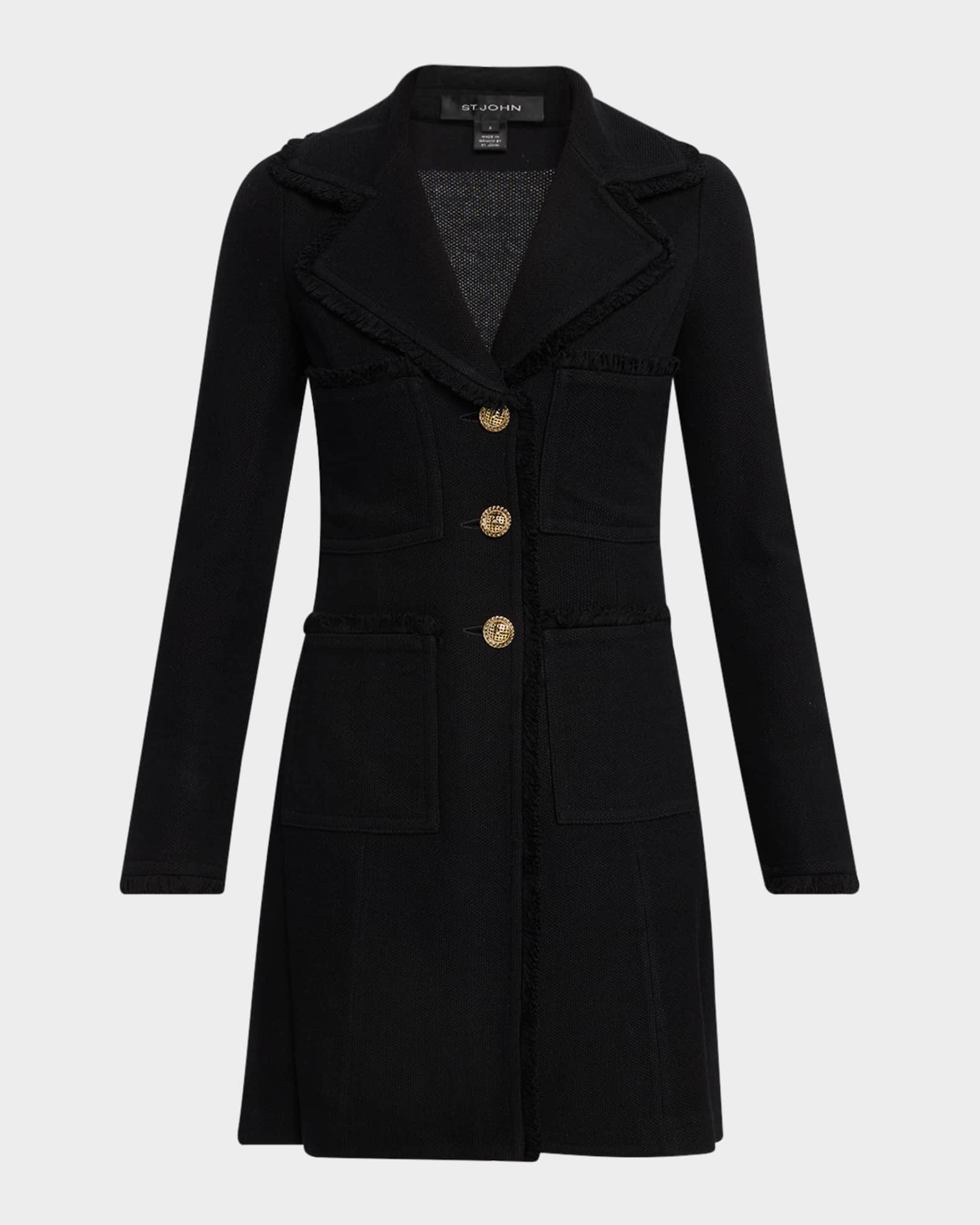 St john wool coat discount