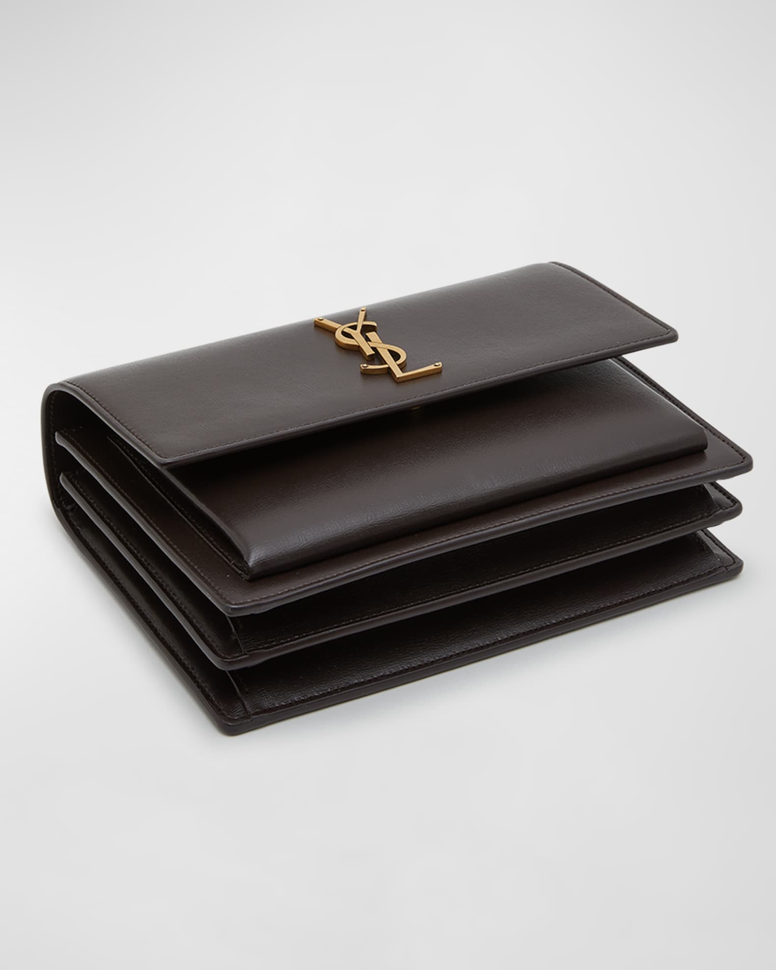 Sunset Medium YSL Crossbody Bag in Smooth Leather 1