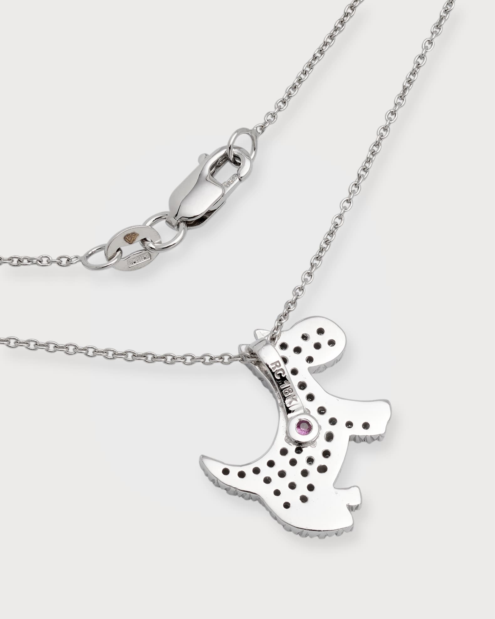 Scottie dog necklace cheap