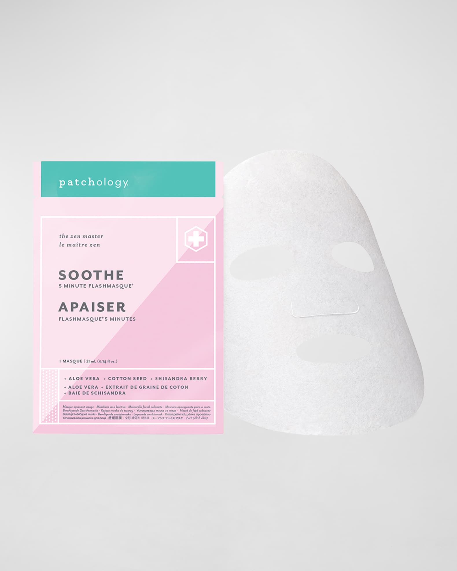 Patchology FlashMasque Soothe, 4 Pack