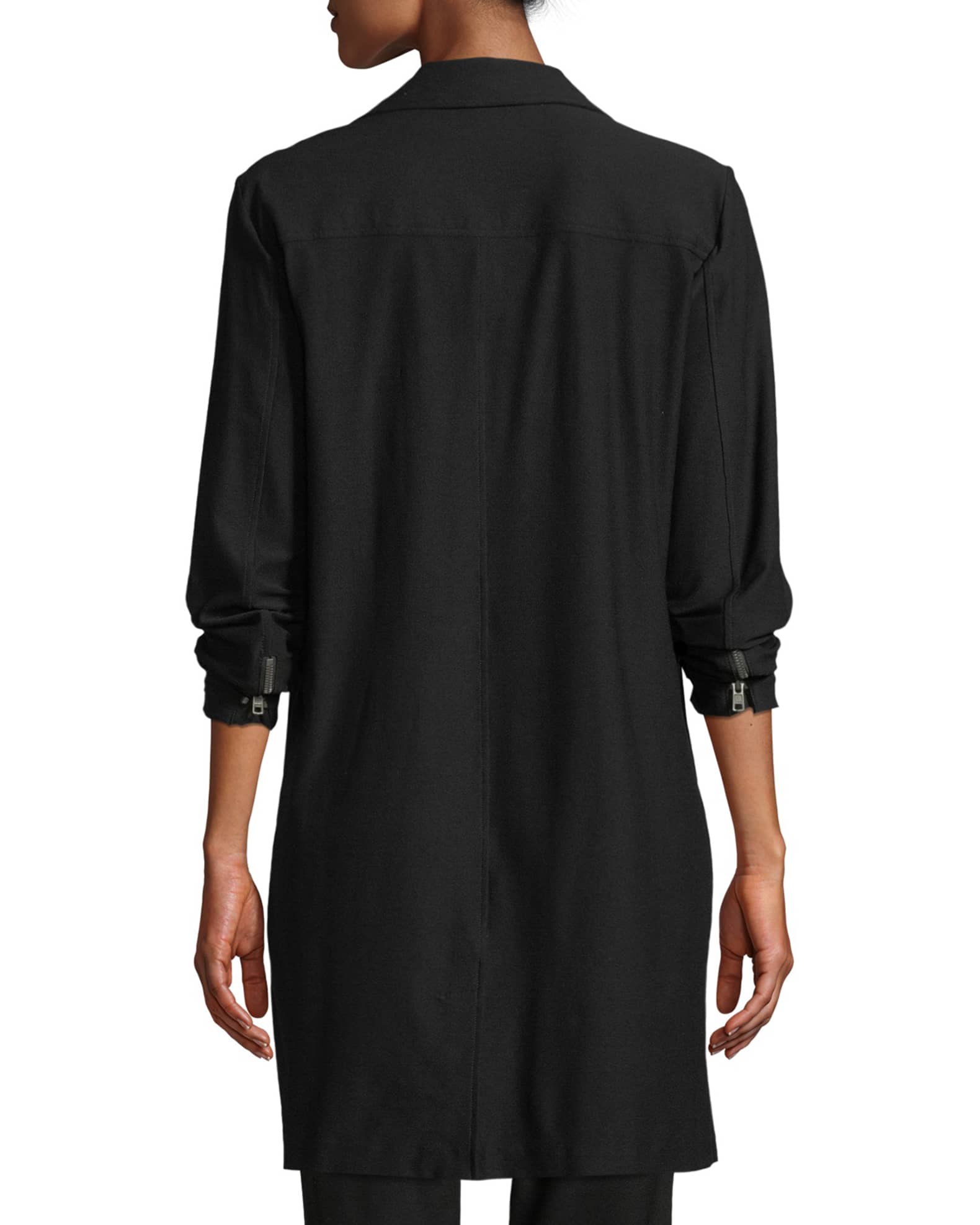 Eileen fisher washable sale stretch crepe jacket