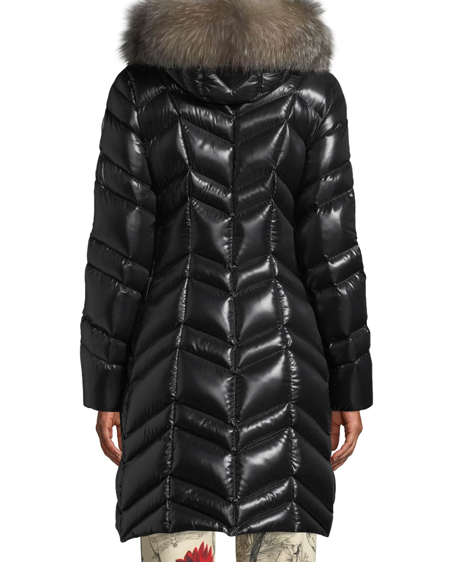 Fulmar Hooded Puffer Coat w/ Removable Fur Trim and Matching Items ...