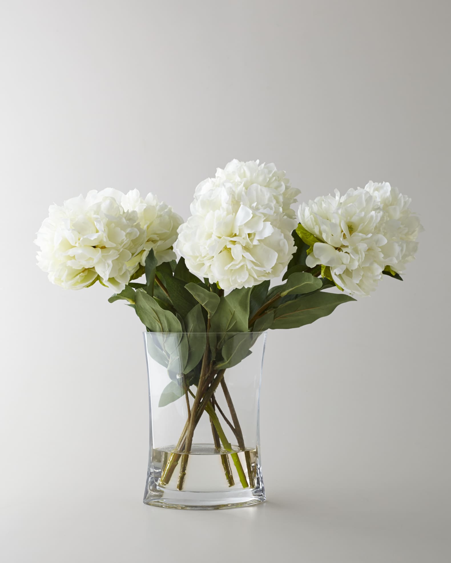 Heavenly Peonies Faux Floral Arrangement 0