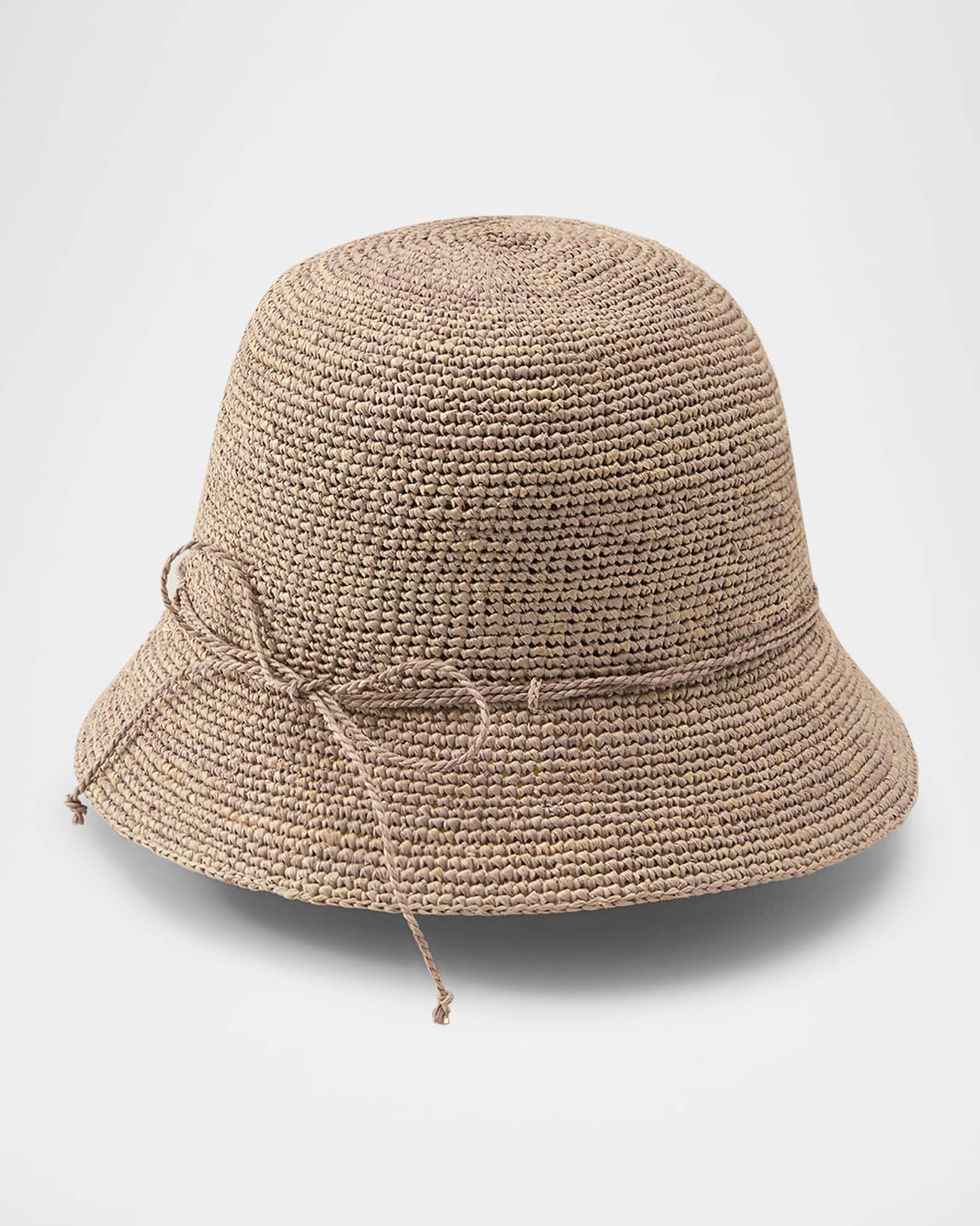Villa Raffia Bucket Hat 1
