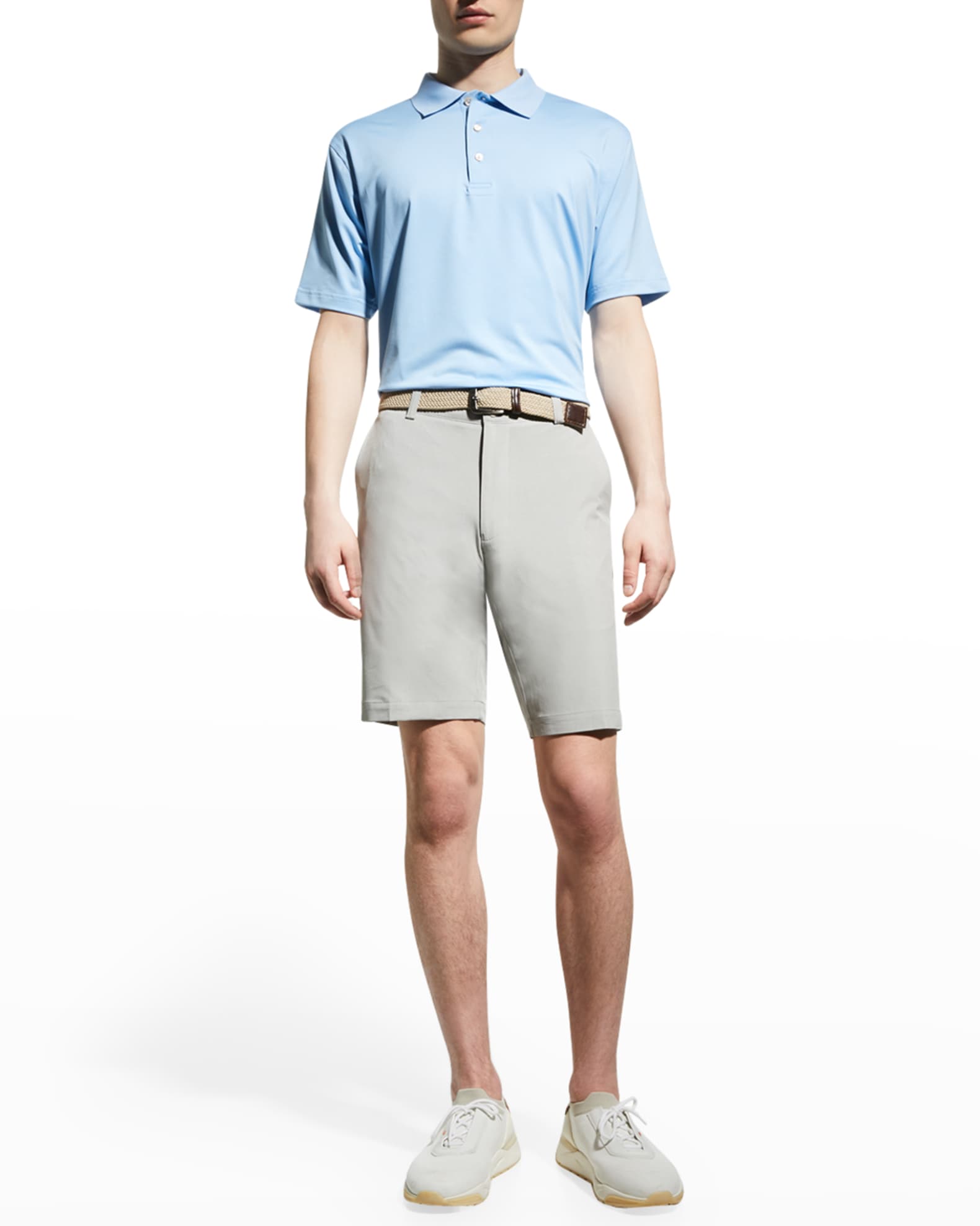 Men's Stretch-Jersey Polo Shirt 1