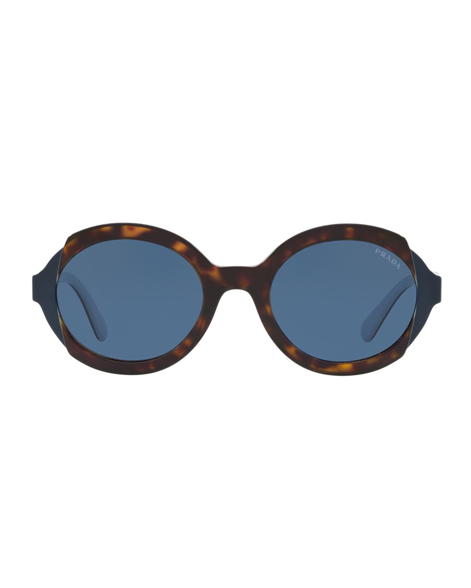 Prada Mirrored Acetate Sunglasses | Neiman Marcus