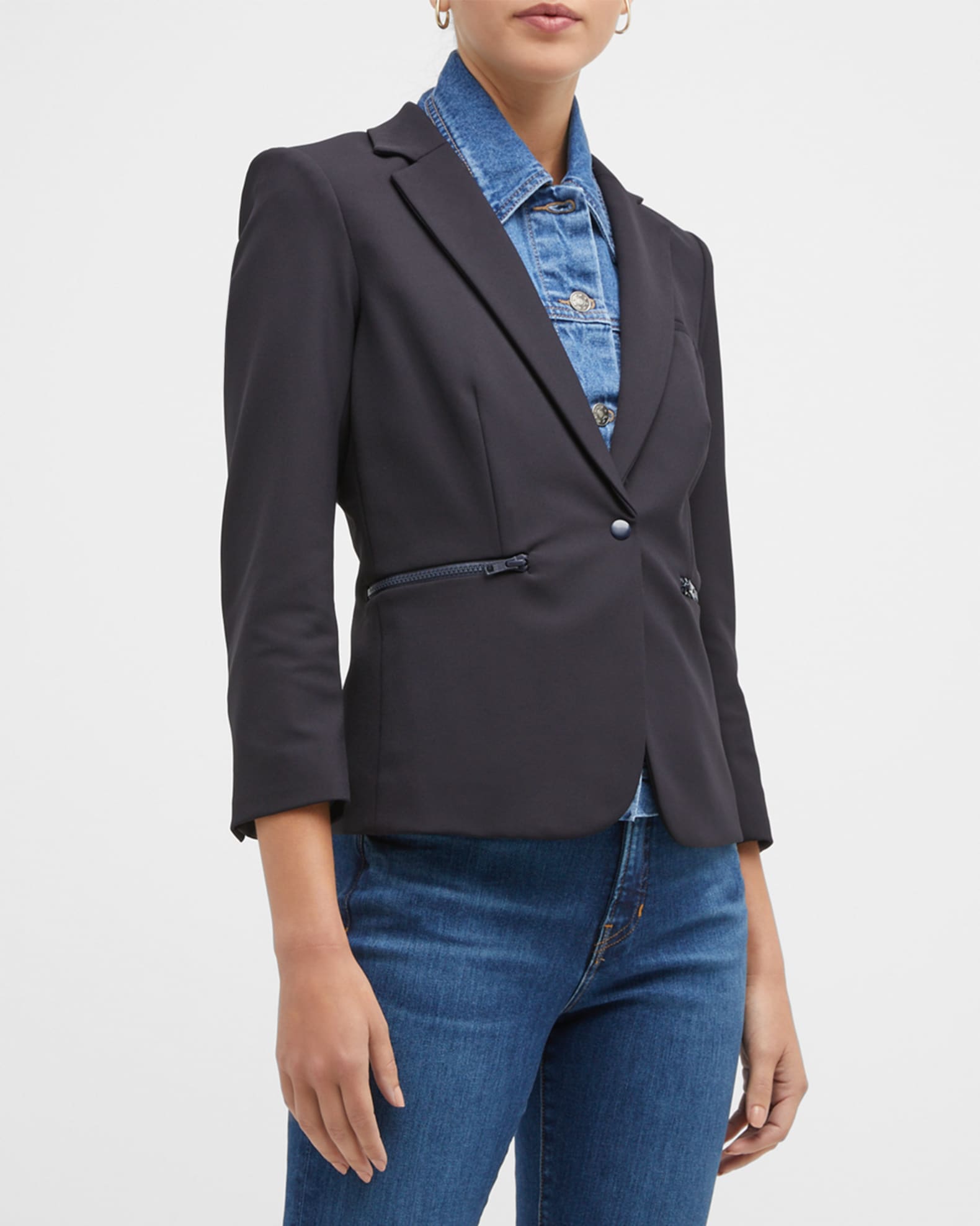 Navy Blazer Veronica Beard Blazer Sizing Reviews Veronica Beard