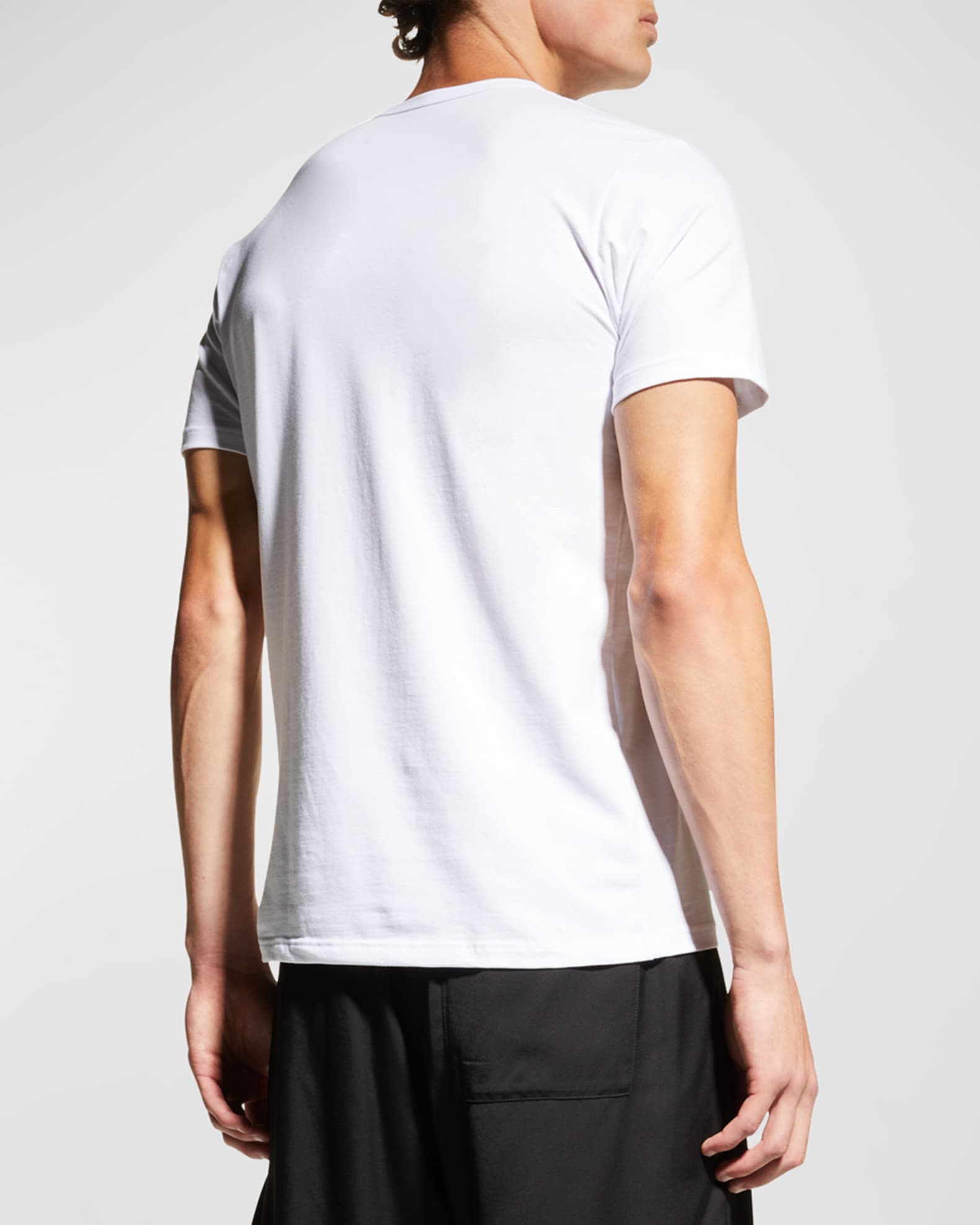 Neiman Marcus Men's 3Pack Cotton Stretch TShirts Neiman Marcus