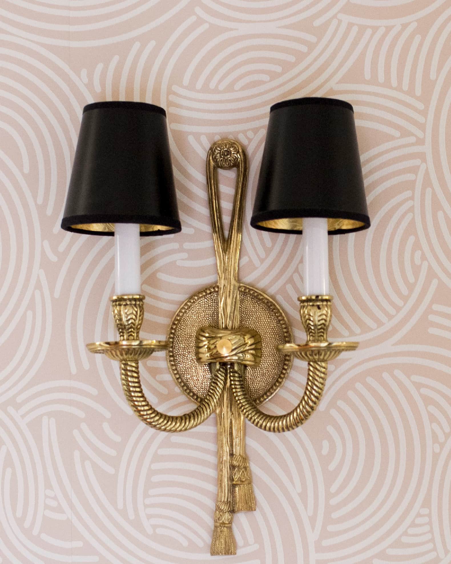 2-Light Olde Cast Brass Wall Mount 1