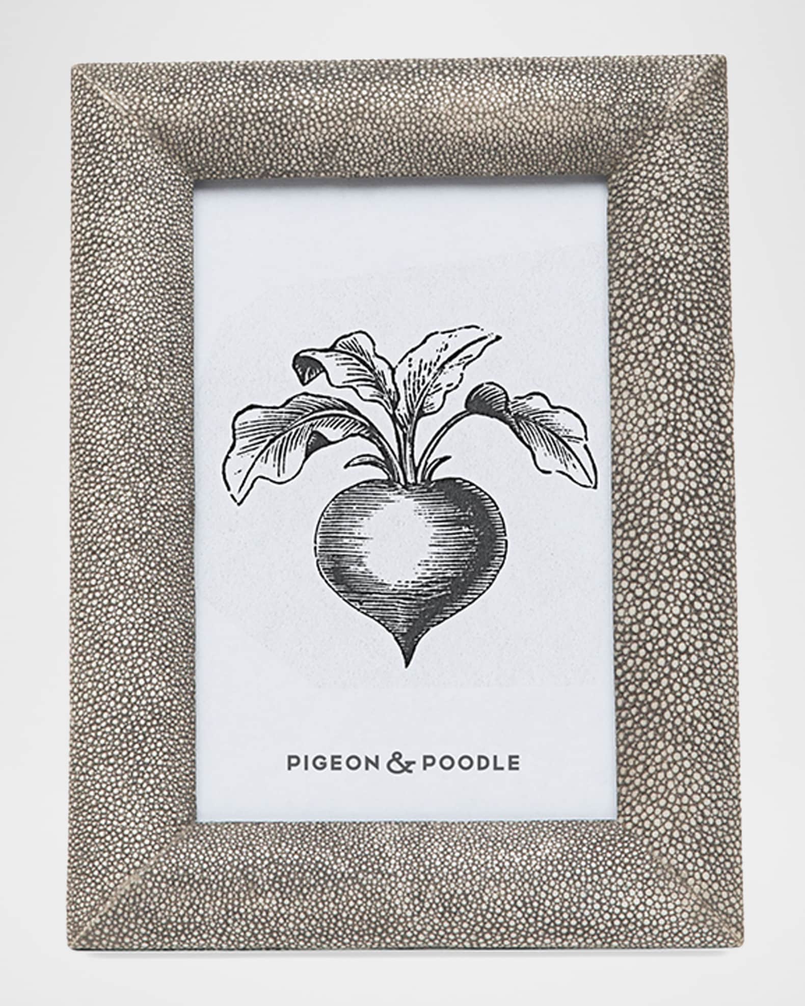 Oxford FauxShagreen Frame Neiman Marcus