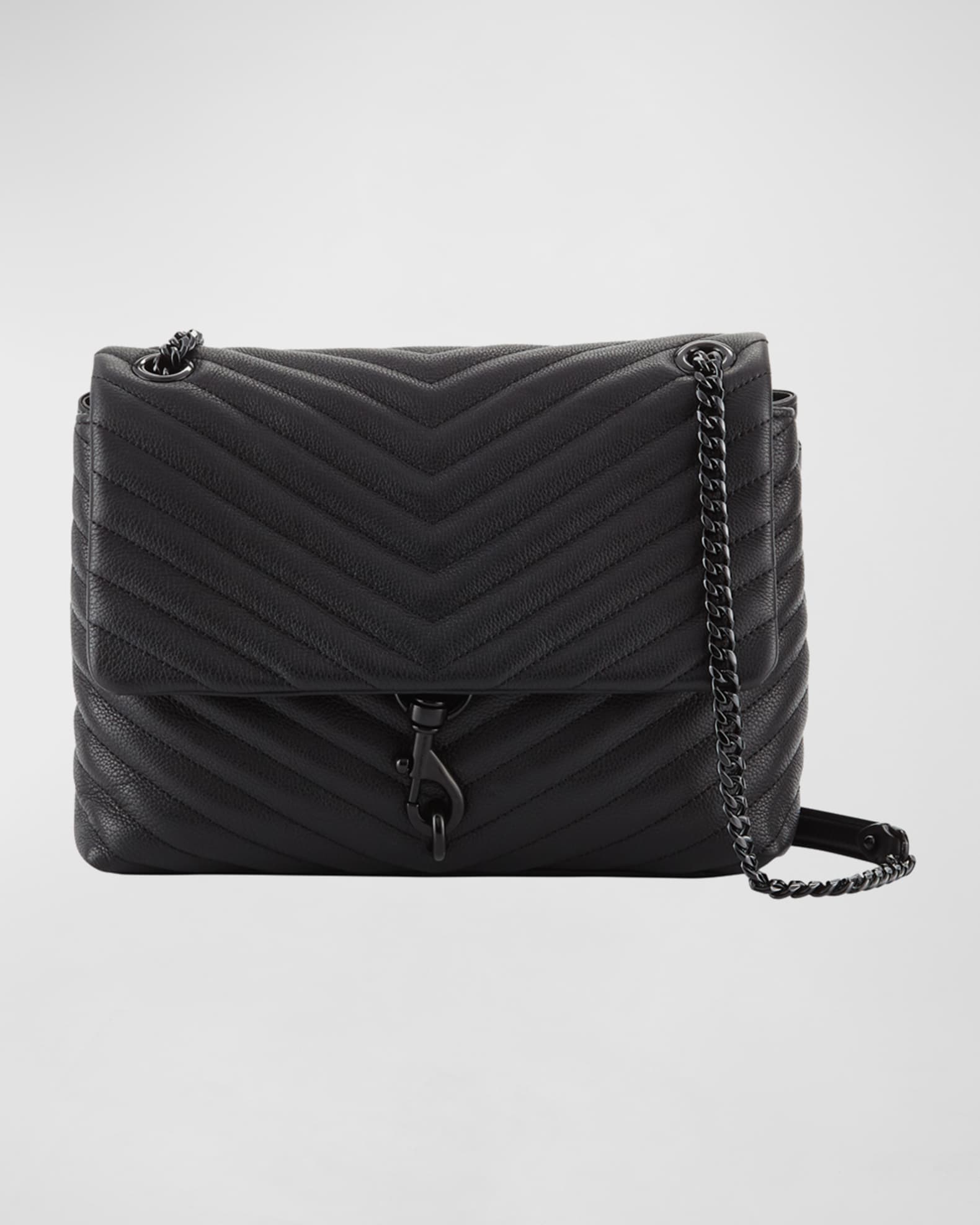 Rebecca Minkoff Edie Quilted Leather Flap Shoulder Bag | Neiman Marcus