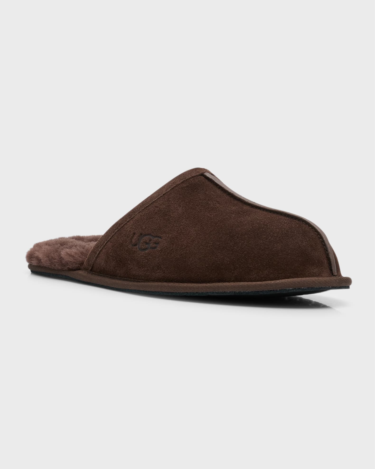 Ugg scuff mule suede slippers hot sale