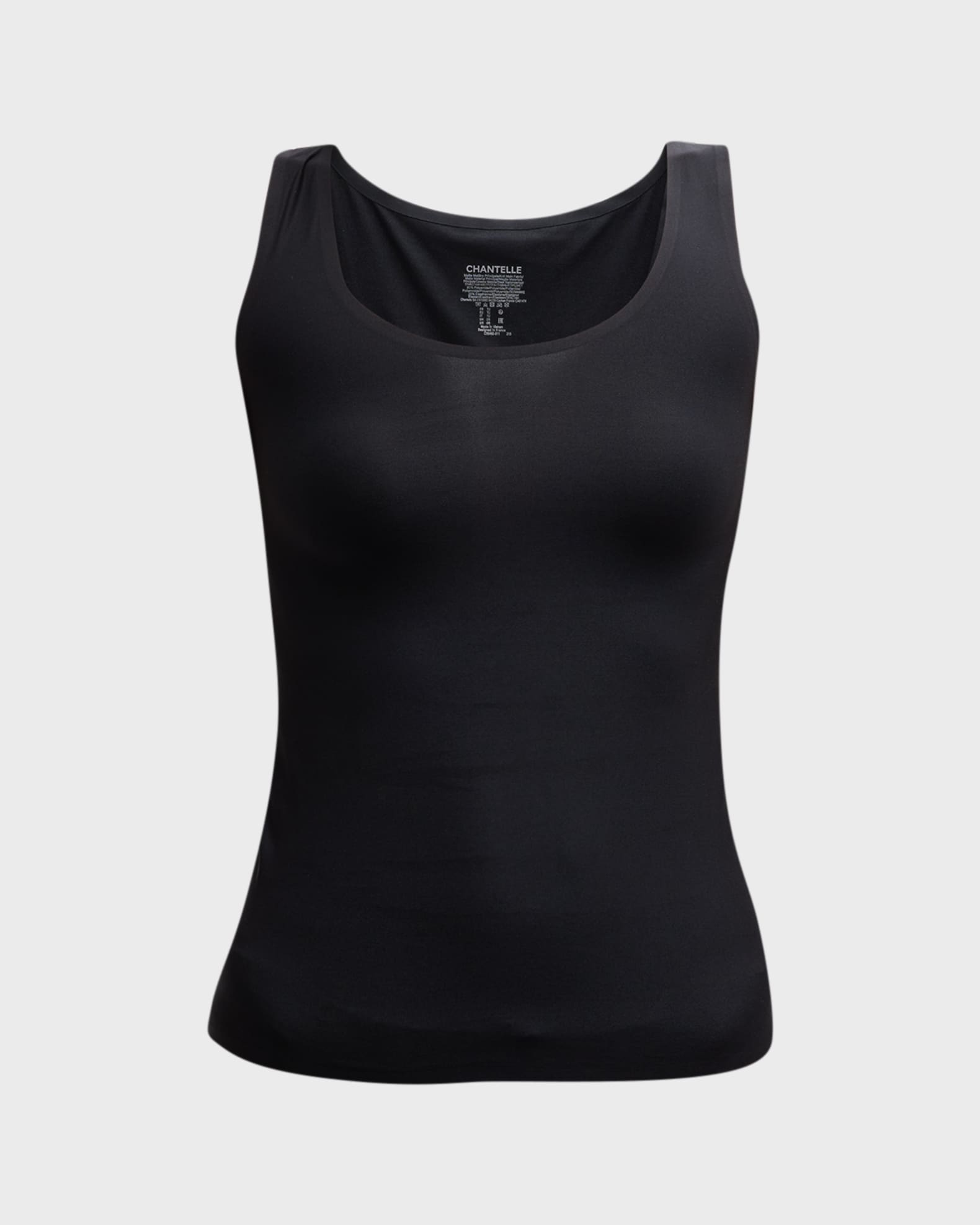 SoftStretch Smooth Tank Top In Black by Chantelle – My Bare Essentials