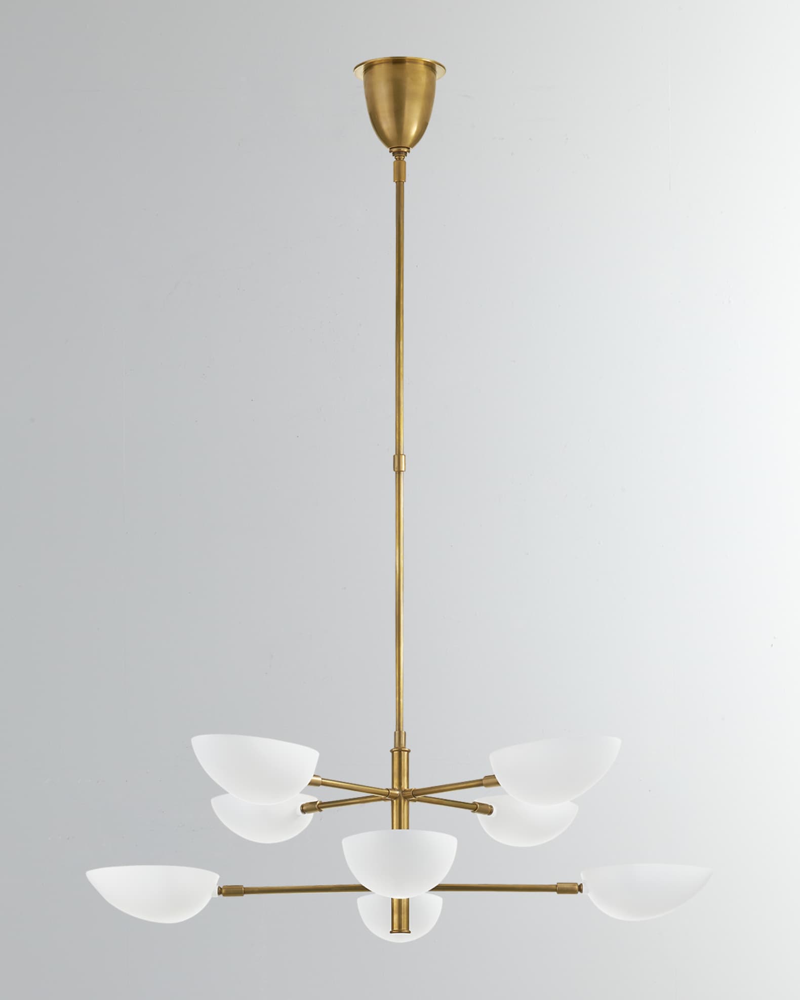 Visual Comfort Signature Graphic Large Two Tier Chandelier By AERIN | Neiman Marcus