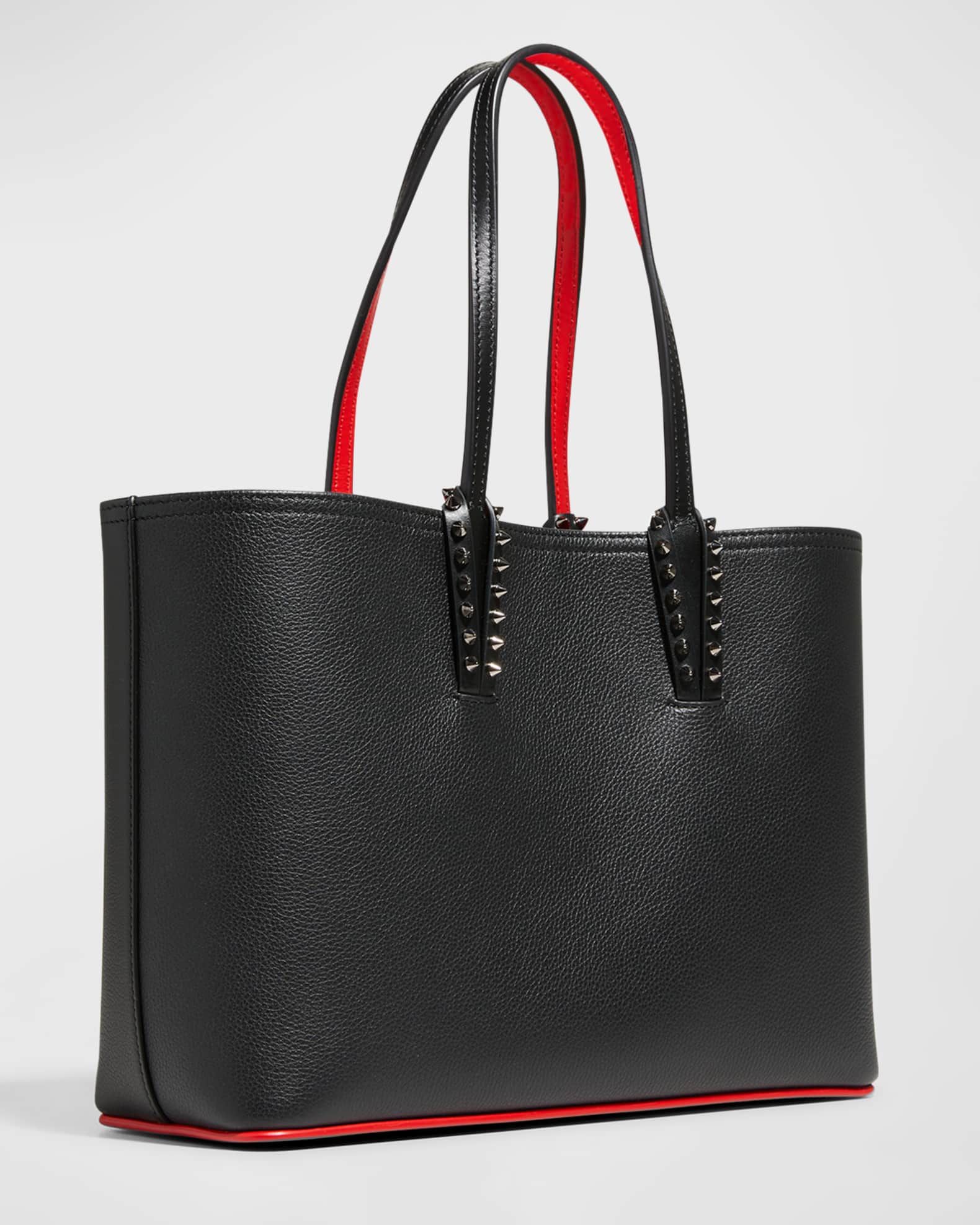 Christian Louboutin Cabata Small Leather Tote Black