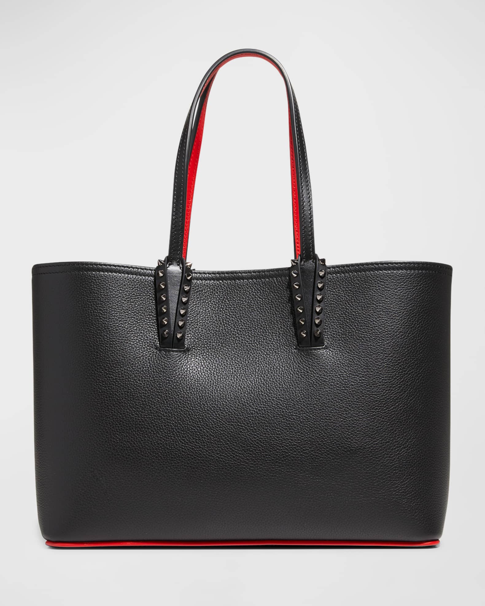 Christian Louboutin Cabata Small Leather Tote Black