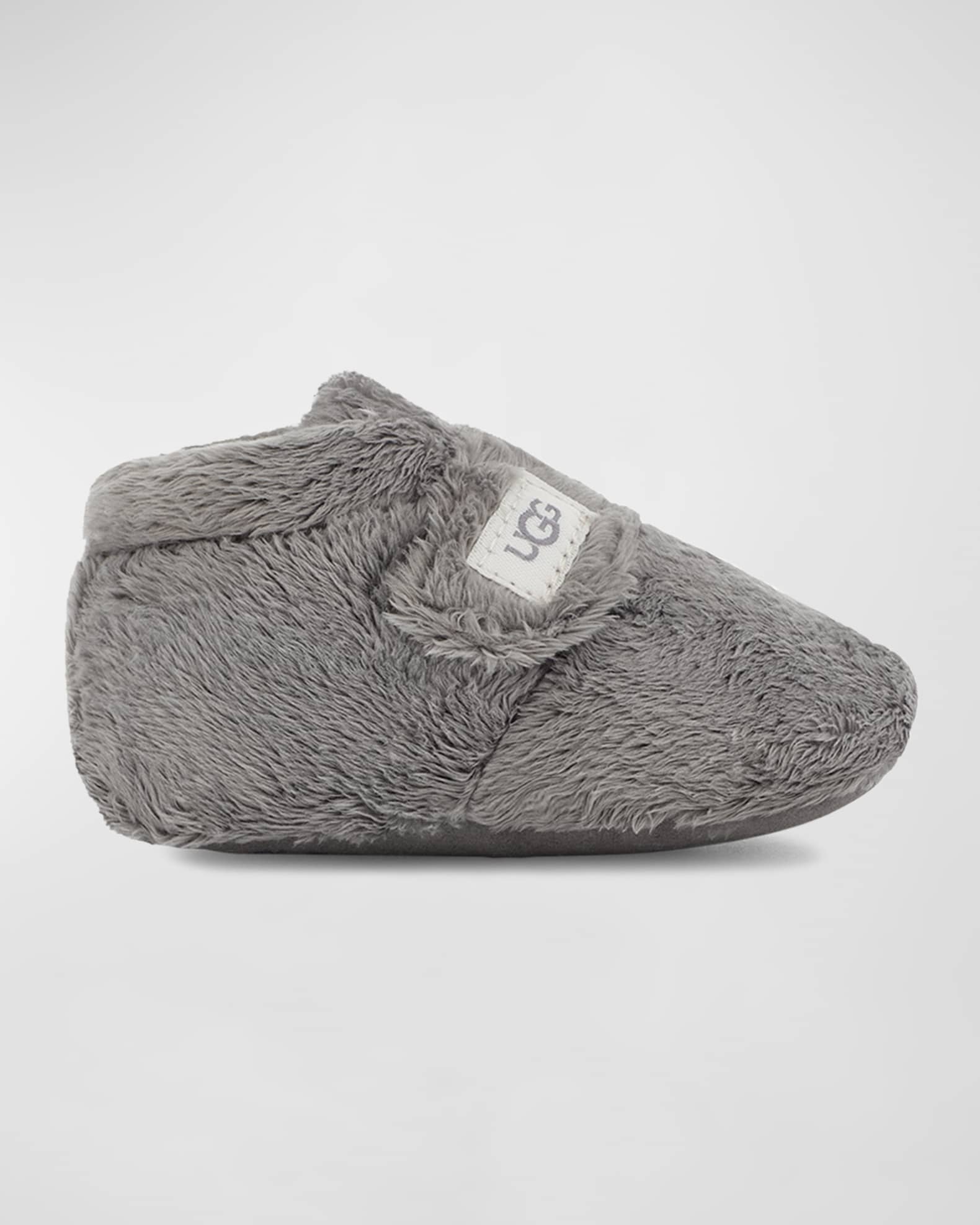 UGG Girl's Bixbee Booties & Lovey Baby Blanket Set Neiman Marcus