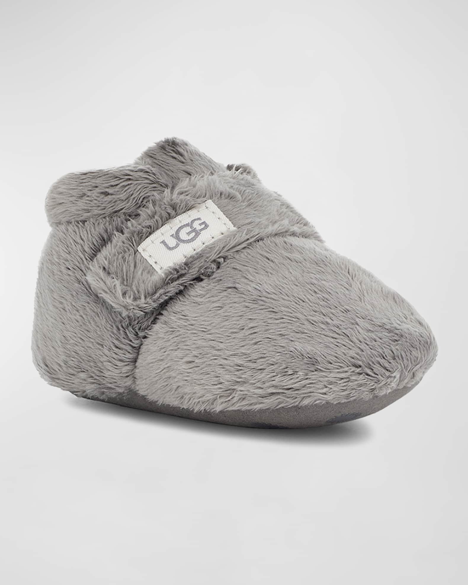 UGG Girl's Bixbee Booties & Lovey Baby Blanket Set Neiman Marcus