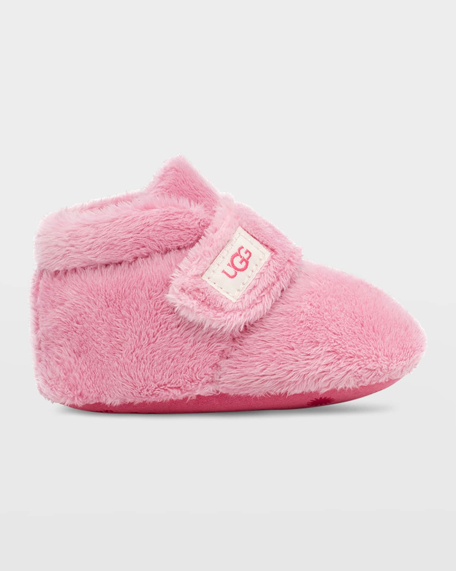 UGG Girl's Bixbee Booties & Lovey Baby Blanket Set | Neiman Marcus