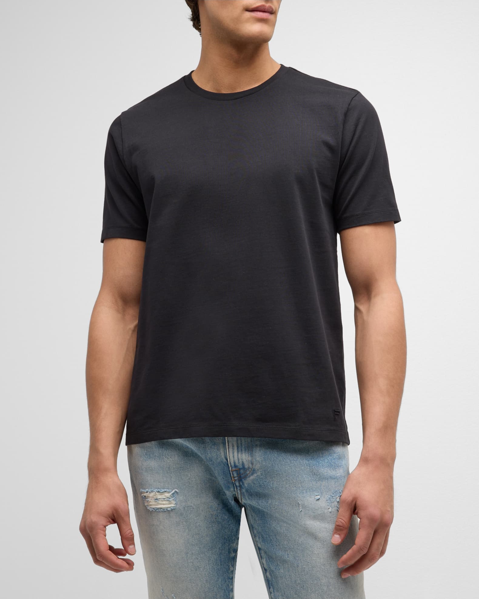 Men's Heavyweight Cotton Crewneck Classic Fit T-Shirt