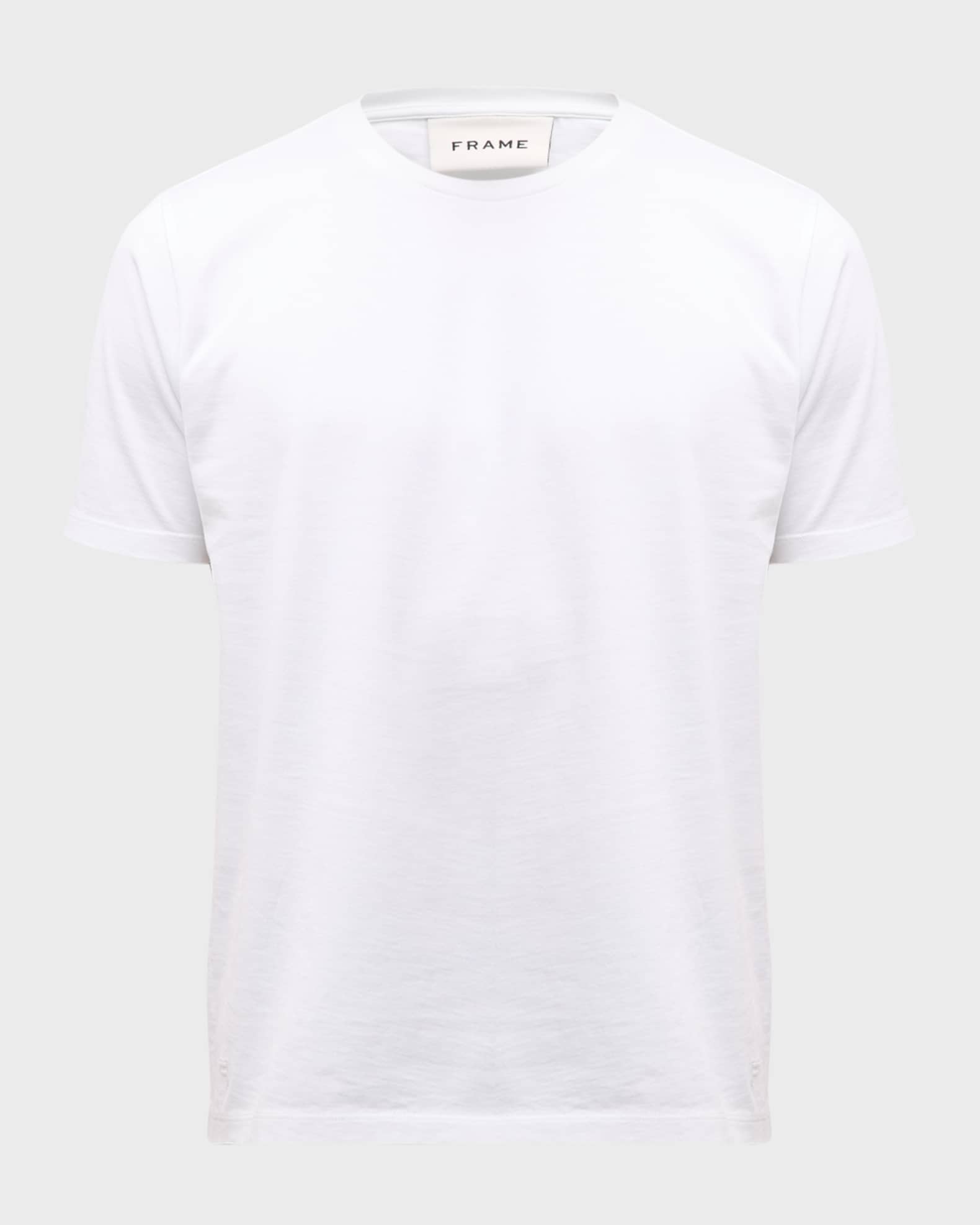 Men's Heavyweight Cotton Crewneck Classic Fit T-Shirt 0