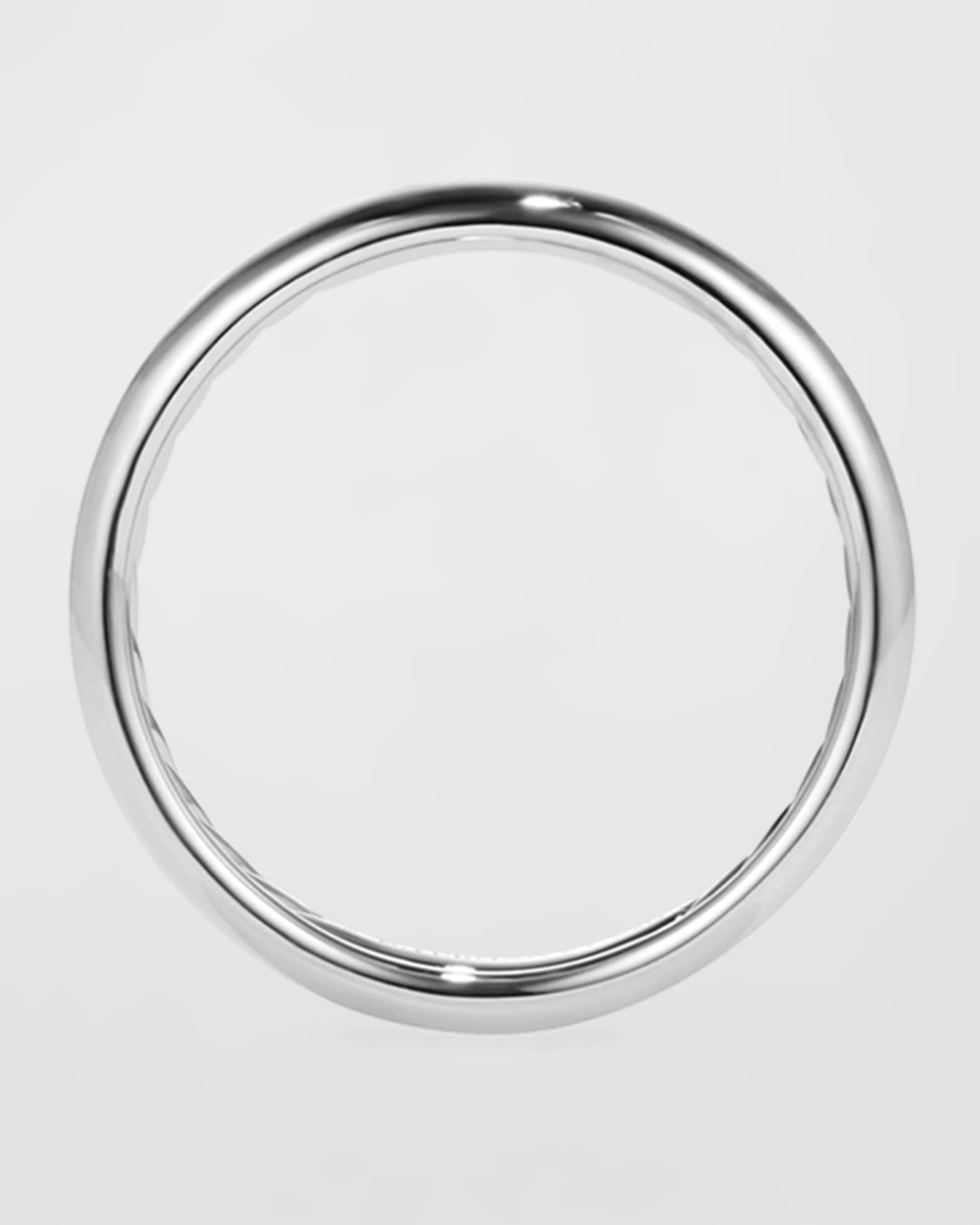 Men's DY Classic Band Ring in 18K Gold, 6mm 1
