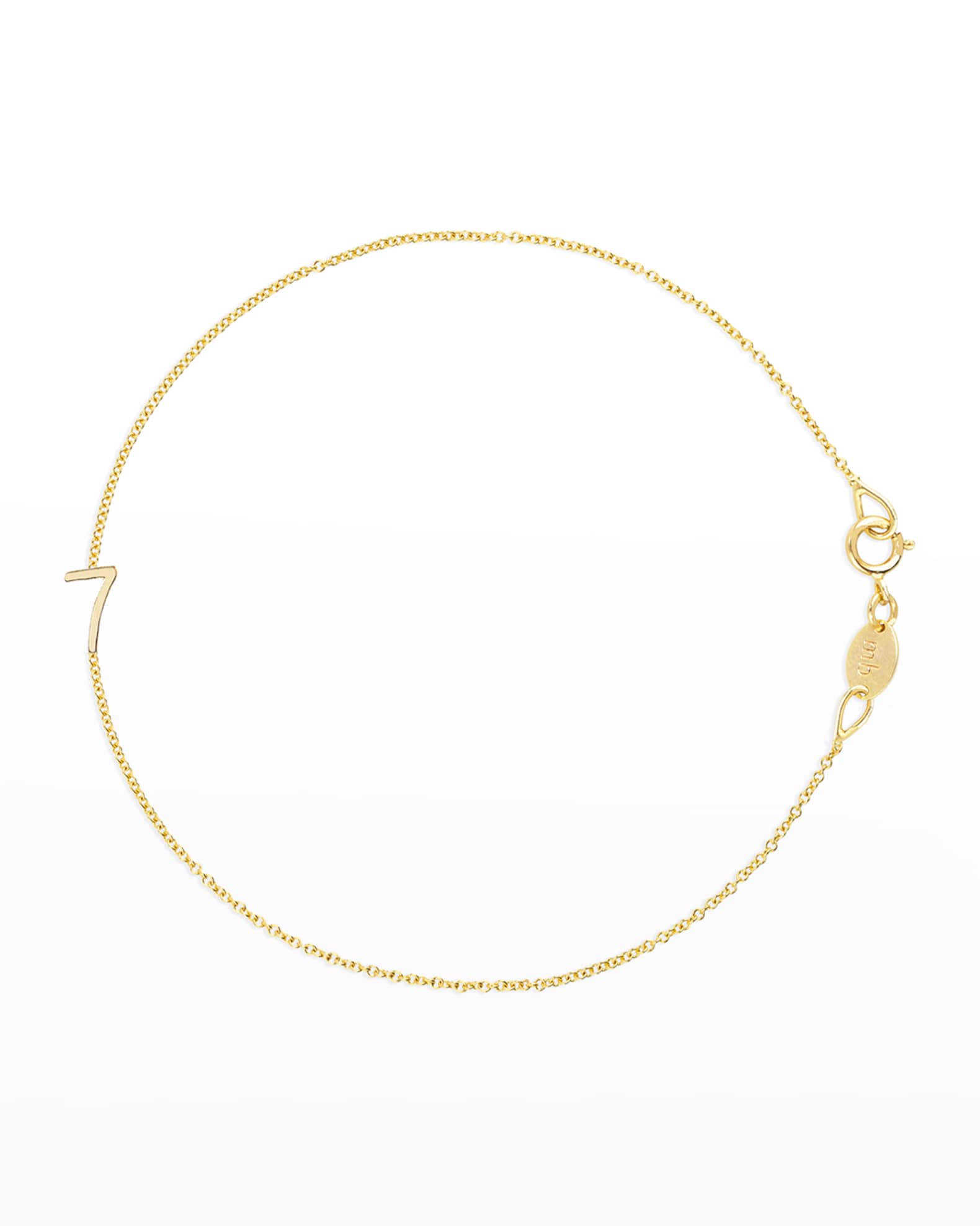 Maya brenner new arrivals silver love bracelet