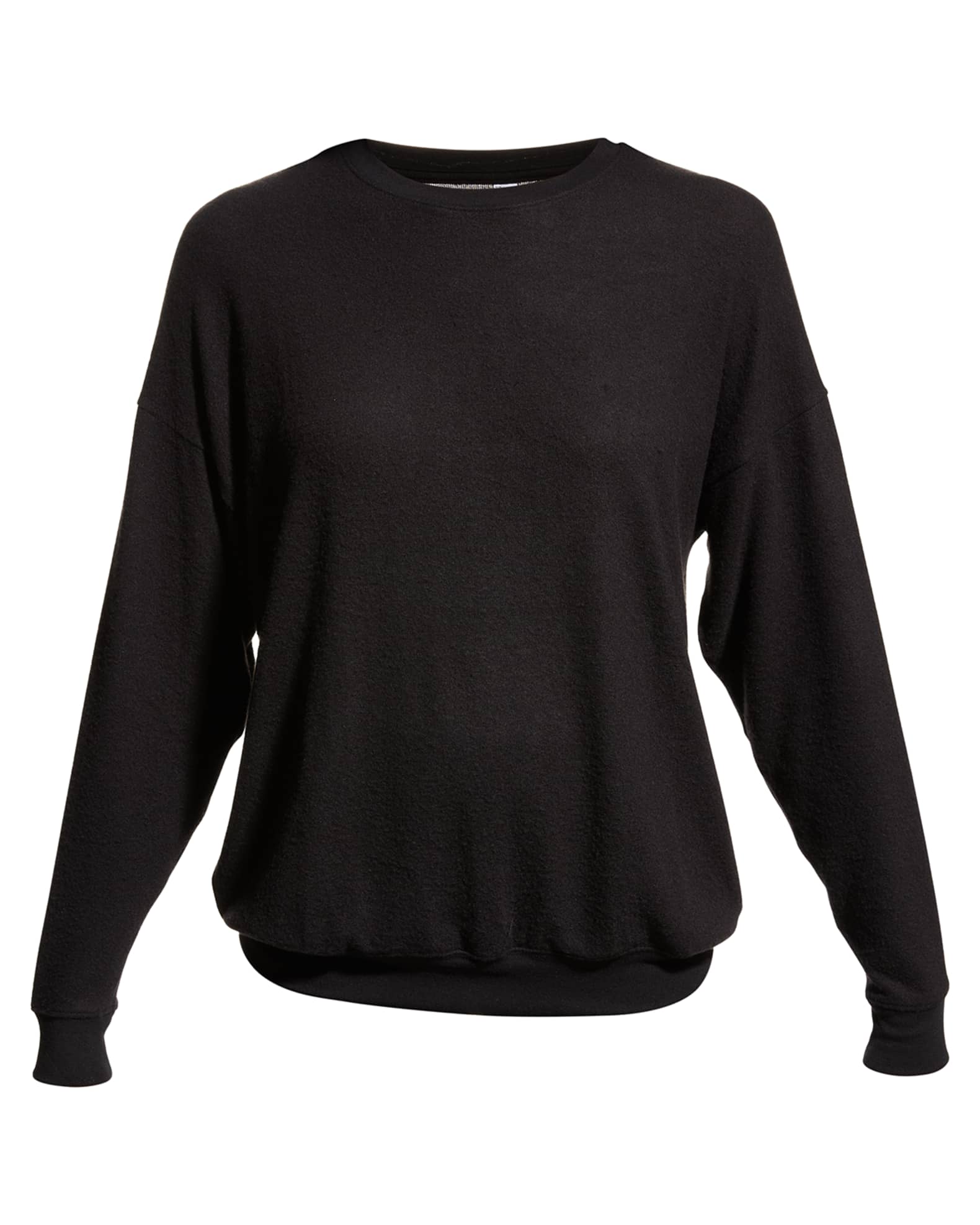 Alo Yoga Soho Crewneck Pullover Sweatshirt | Neiman Marcus