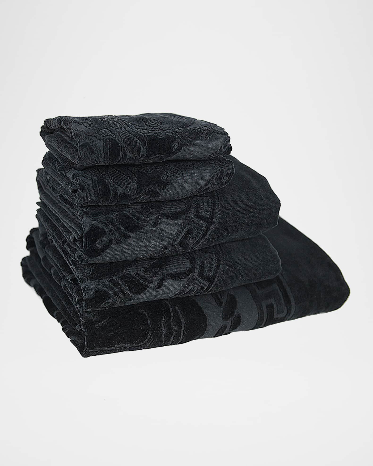 Versace Medusa 5-Piece Classic Bath Towel Set | Neiman Marcus