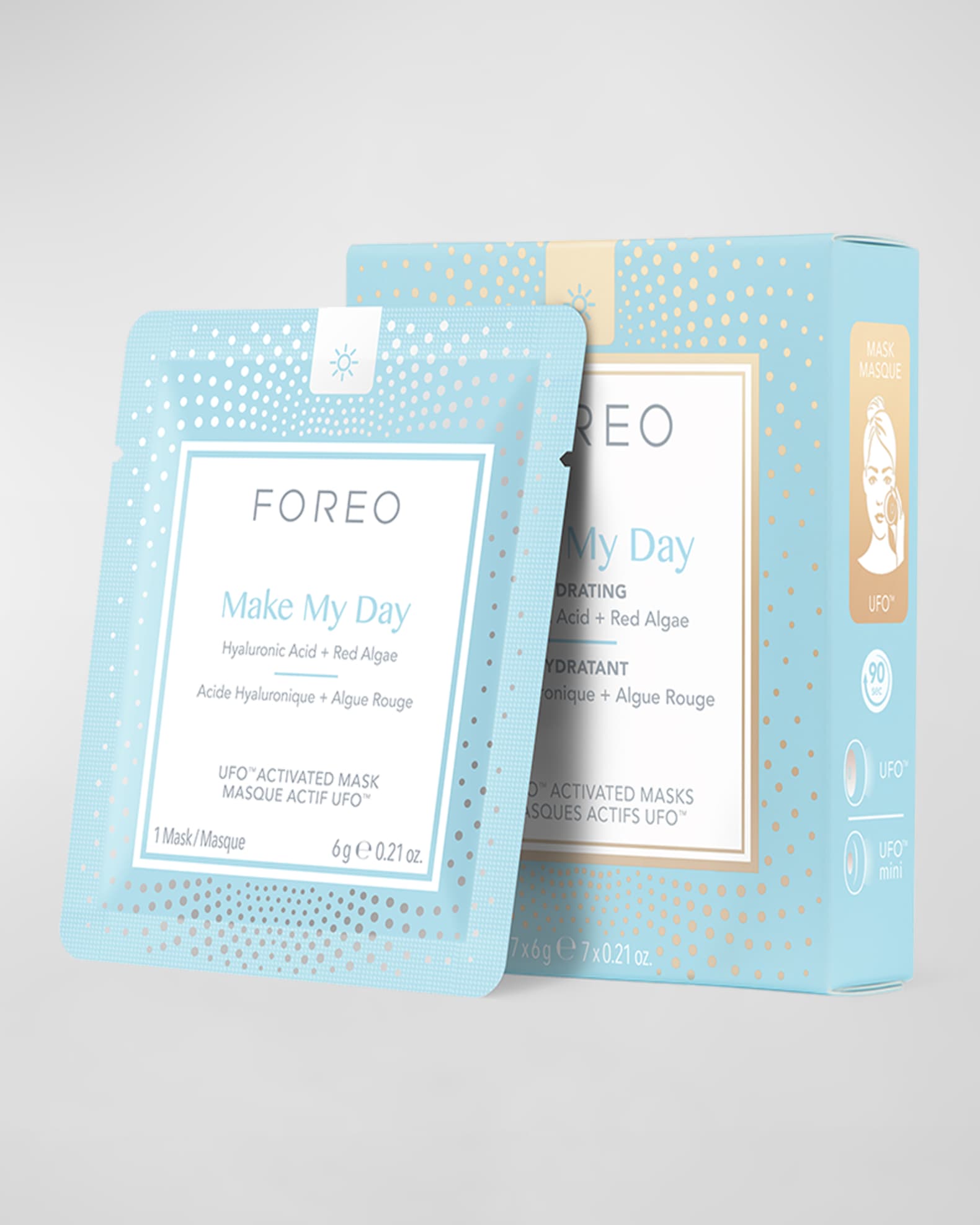 Foreo UFO Make Neiman | Mask My Set Day Marcus X 7