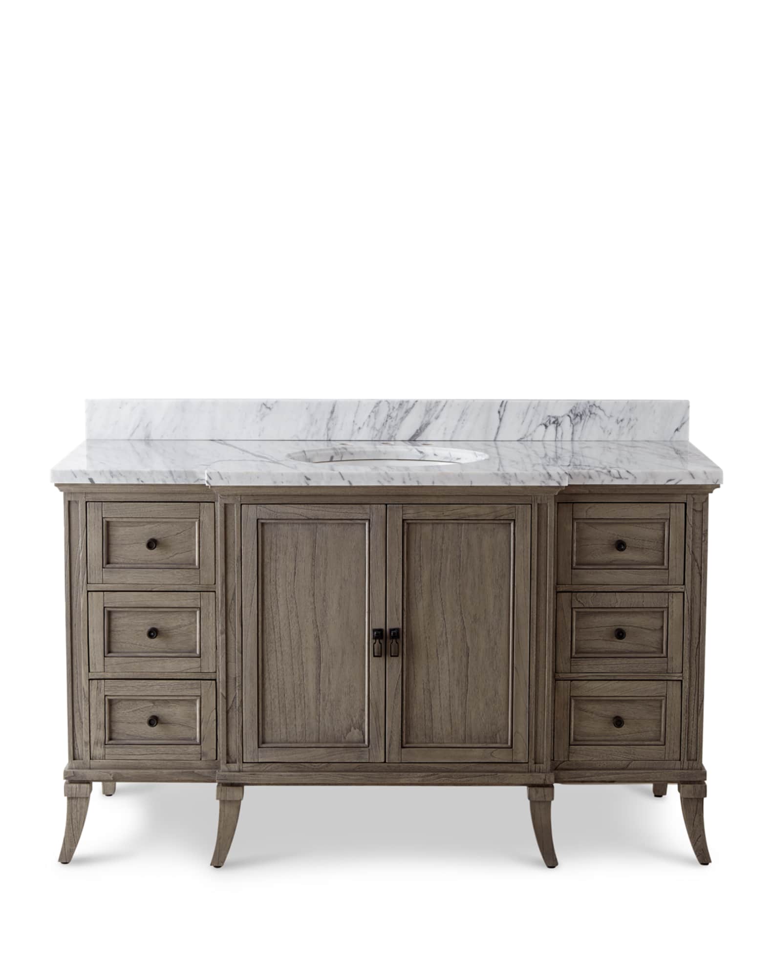 Danbury Marble-Top Vanity Chest 1