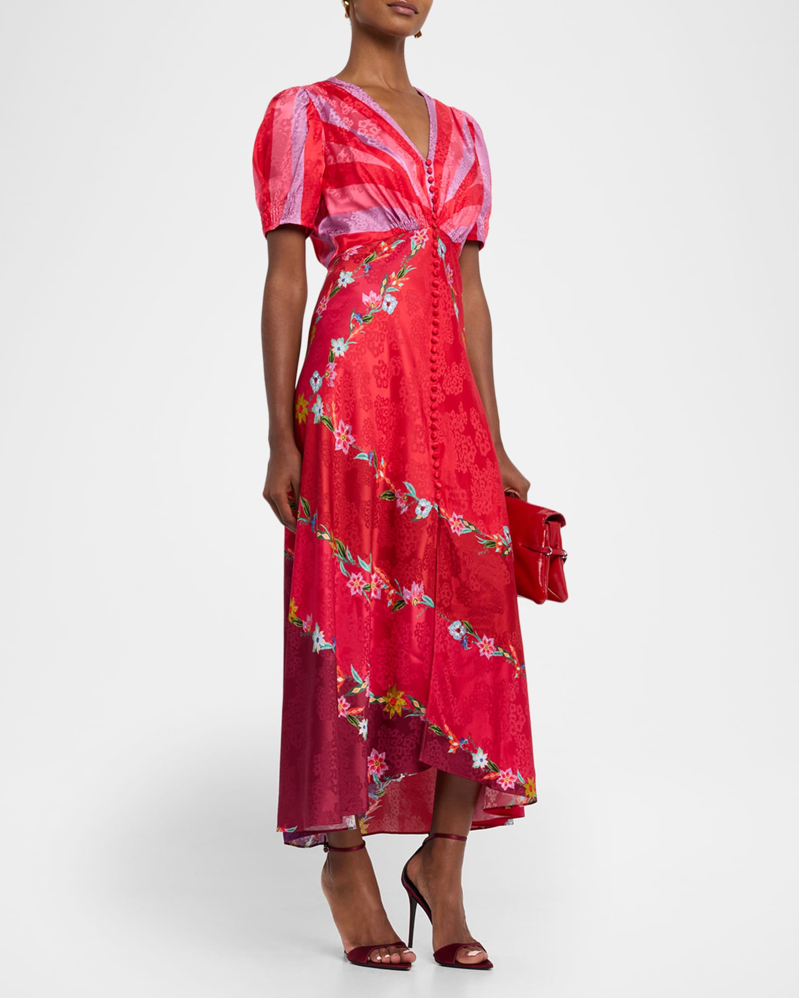 lea chiffon asymmetrical maxi dress Women's Denim Lycra Dress With Asymmetrical Hemline Blue / XXL