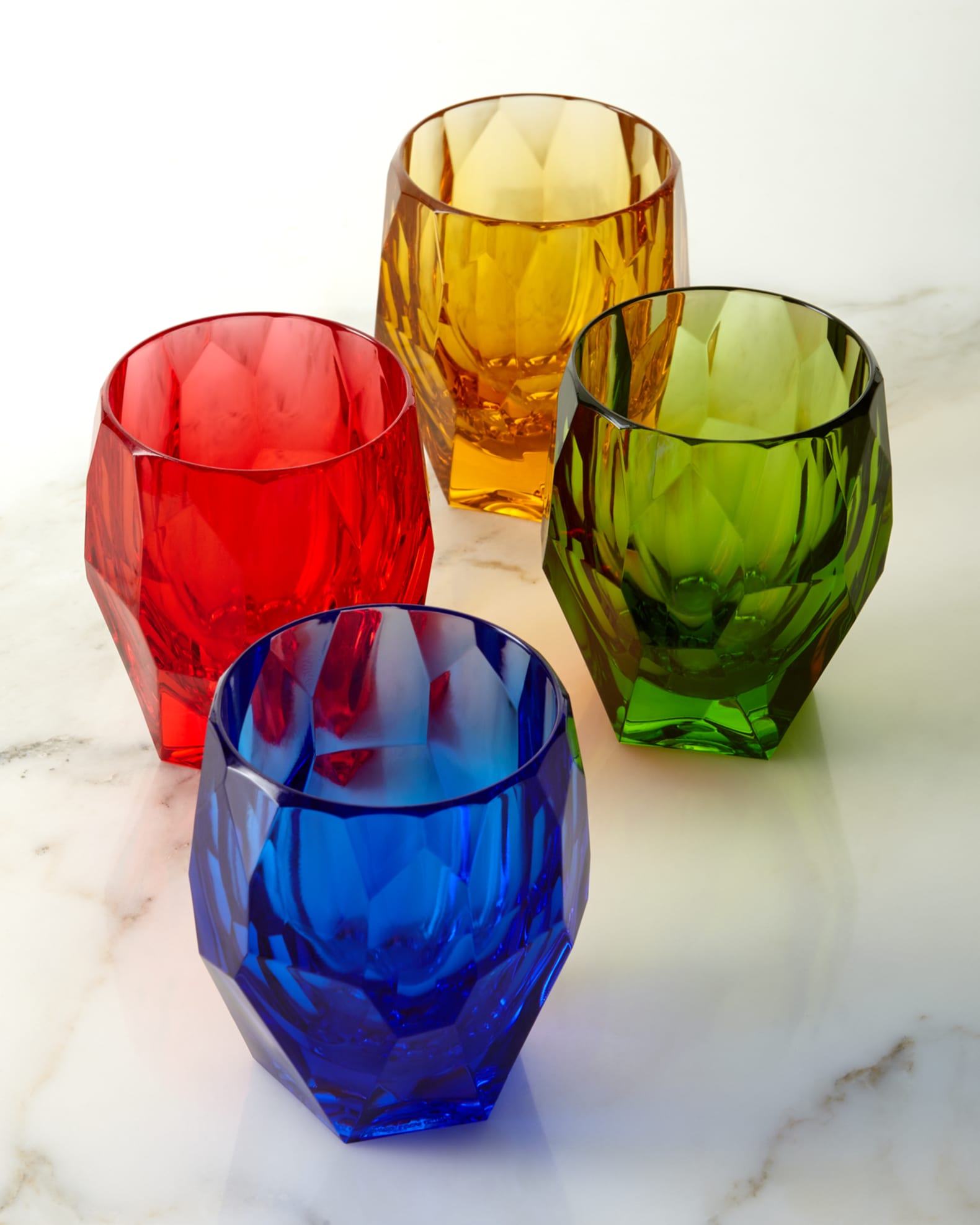 Rainbow Milly Glasses, Set of 4 0