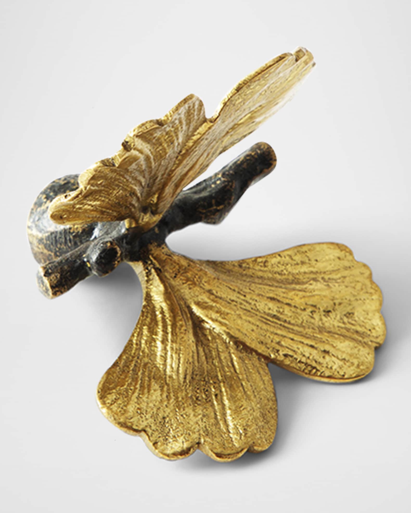Butterfly Ginkgo Small Knob 1