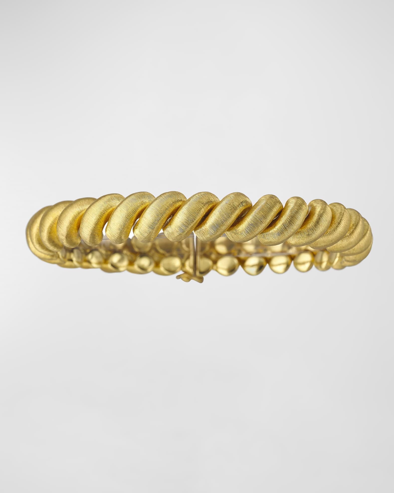 Buccellati 18k Gold Torchon Medium Bracelet | Neiman Marcus